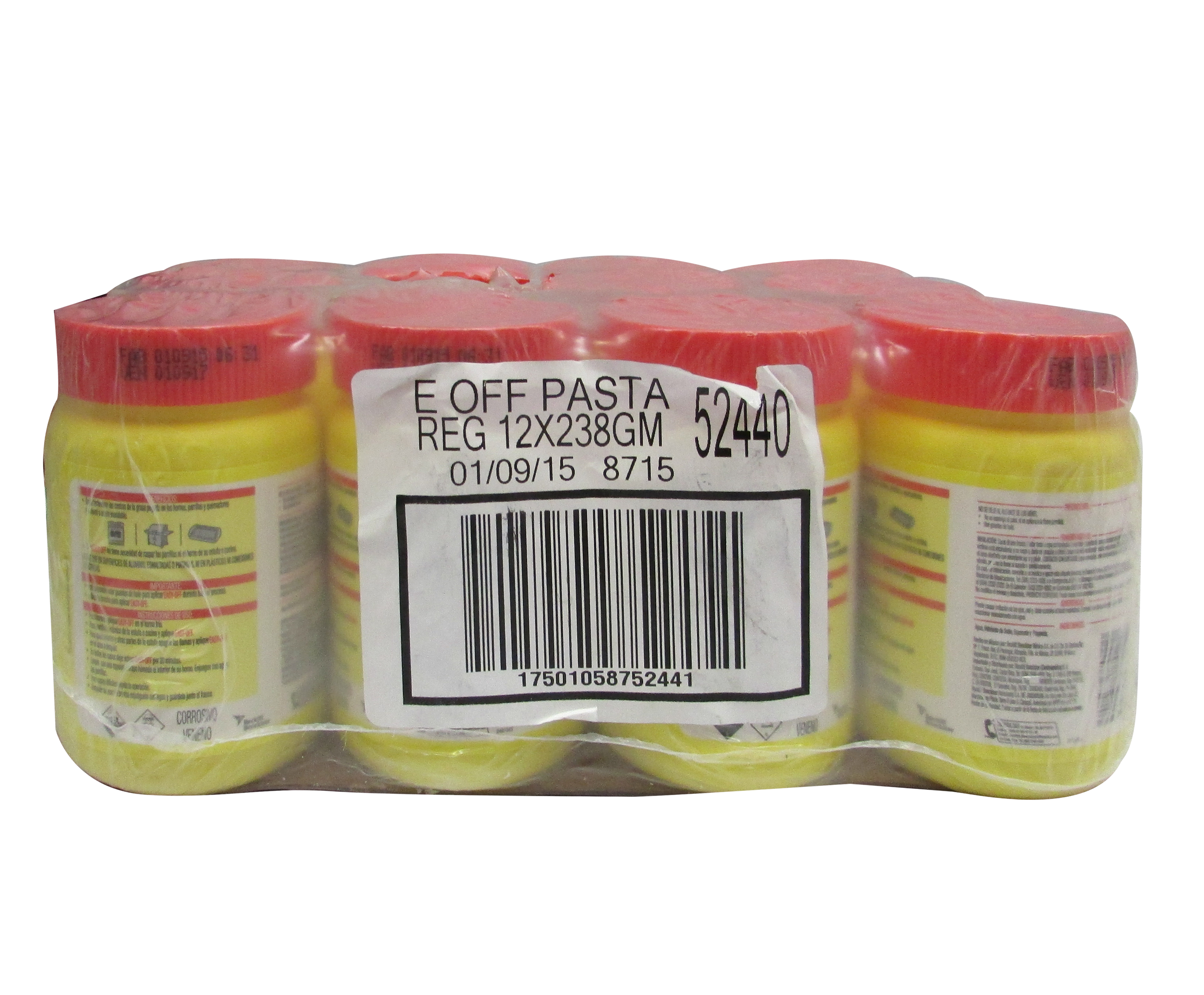 DESENGRASANTE PASTA LIMPIA HORNOS EASY-OFF 12/238 GR