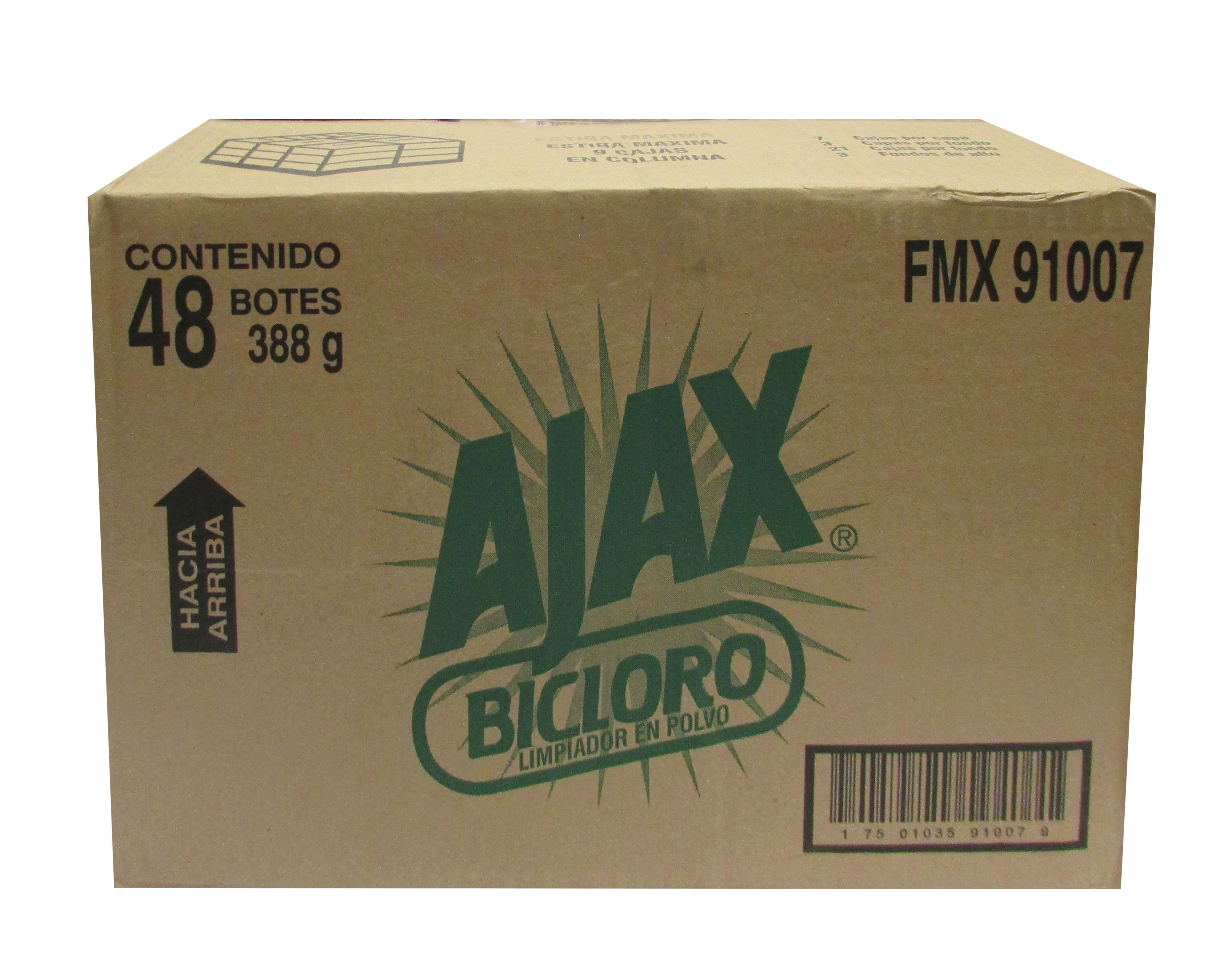 LIMPIADOR POLVO AJAX BICLORO 48/388 GR