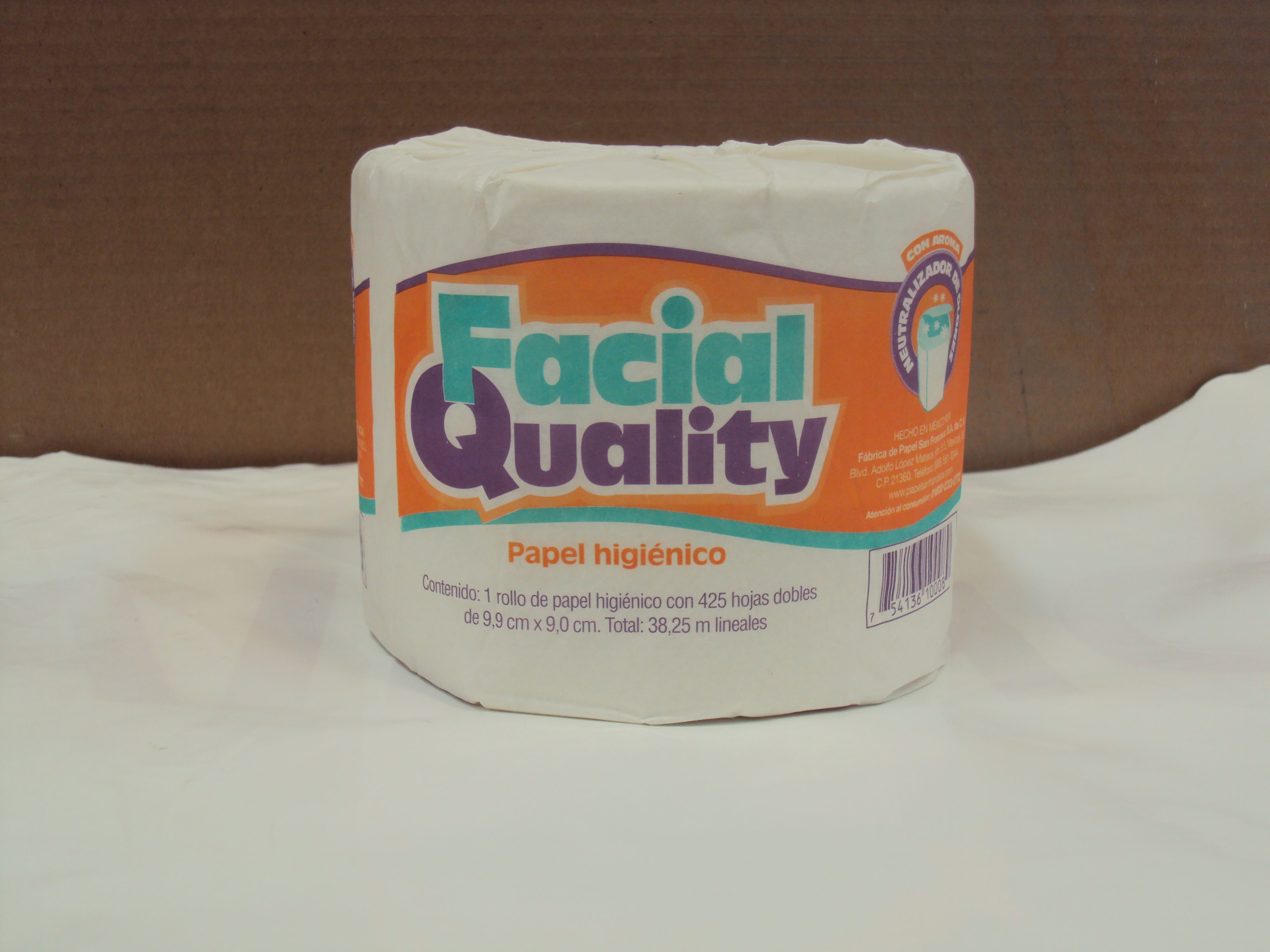 PAPEL HIGIENICO FACIAL QUALITY 400 1/80 PZ.