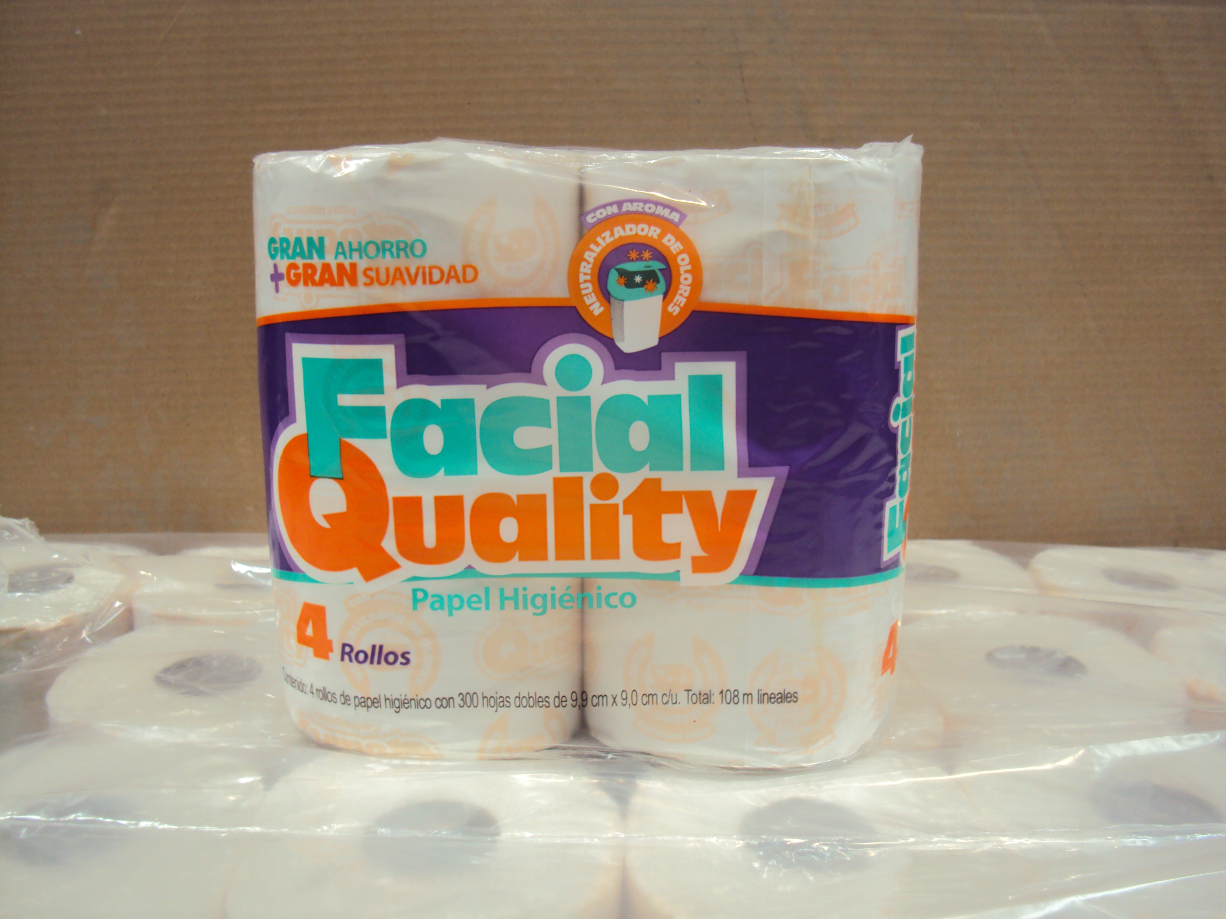 PAPEL HIGIENICO BIG FACIAL QUALITY 400 12/4PZ