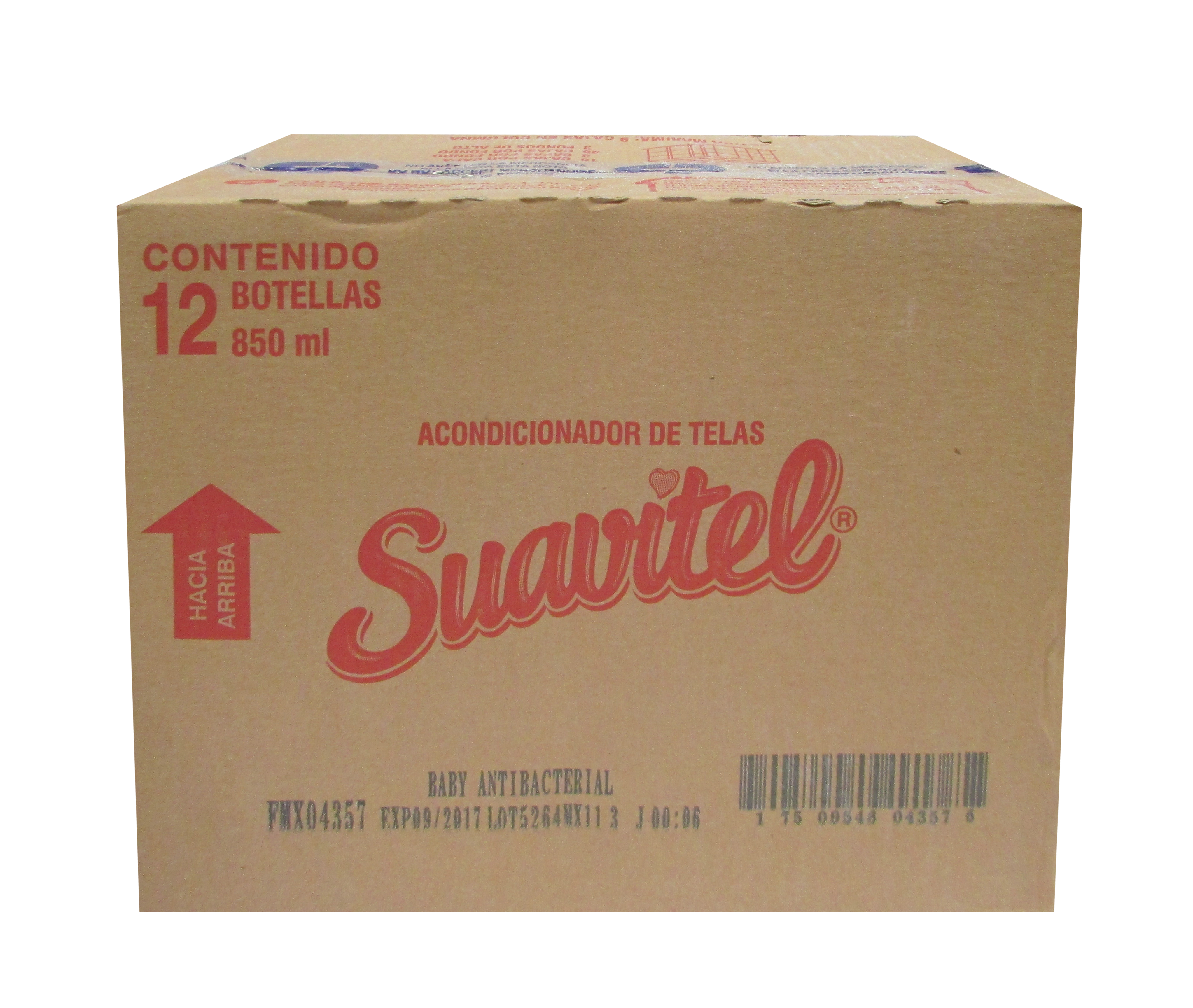 SUAVIZANTE DE TELA SUAVITEL BABY 12/850 ML.