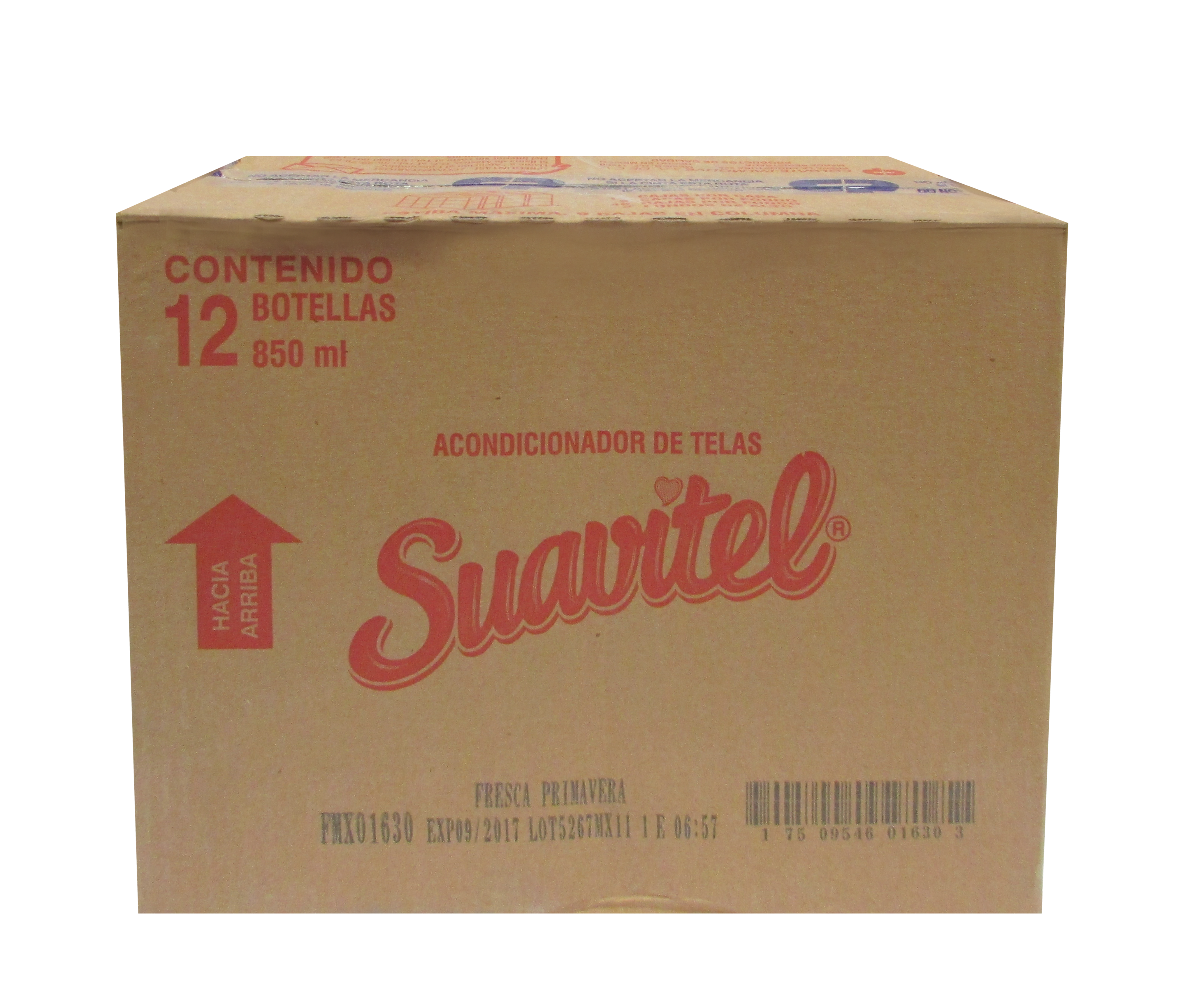 SUAVIZANTE DE TELA SUAVITEL FCA PRIMAVERA 12/850 ML
