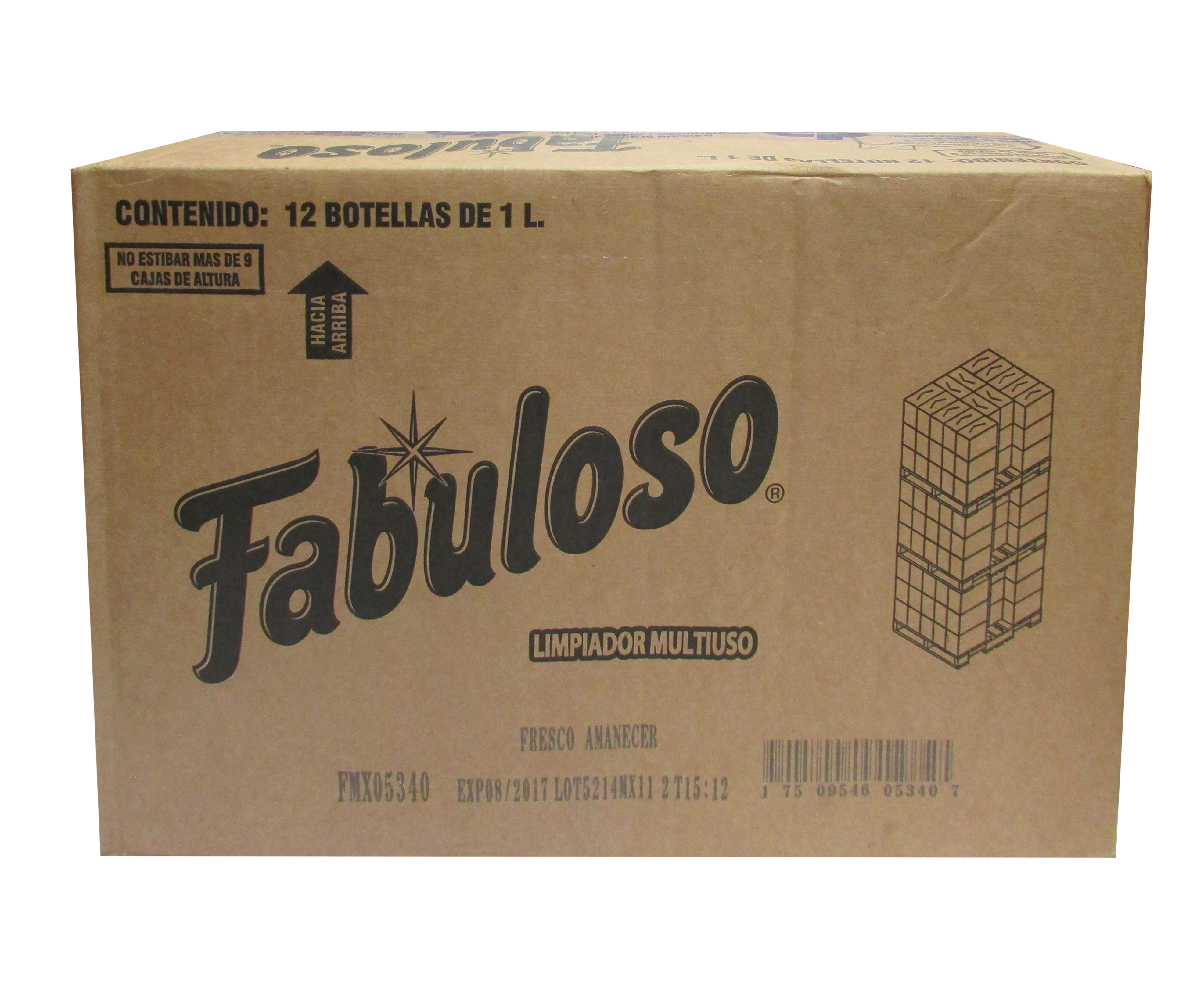 LIMPIADOR LIQ. FABULOSO FRESCO AMANECER 12/1 LT.
