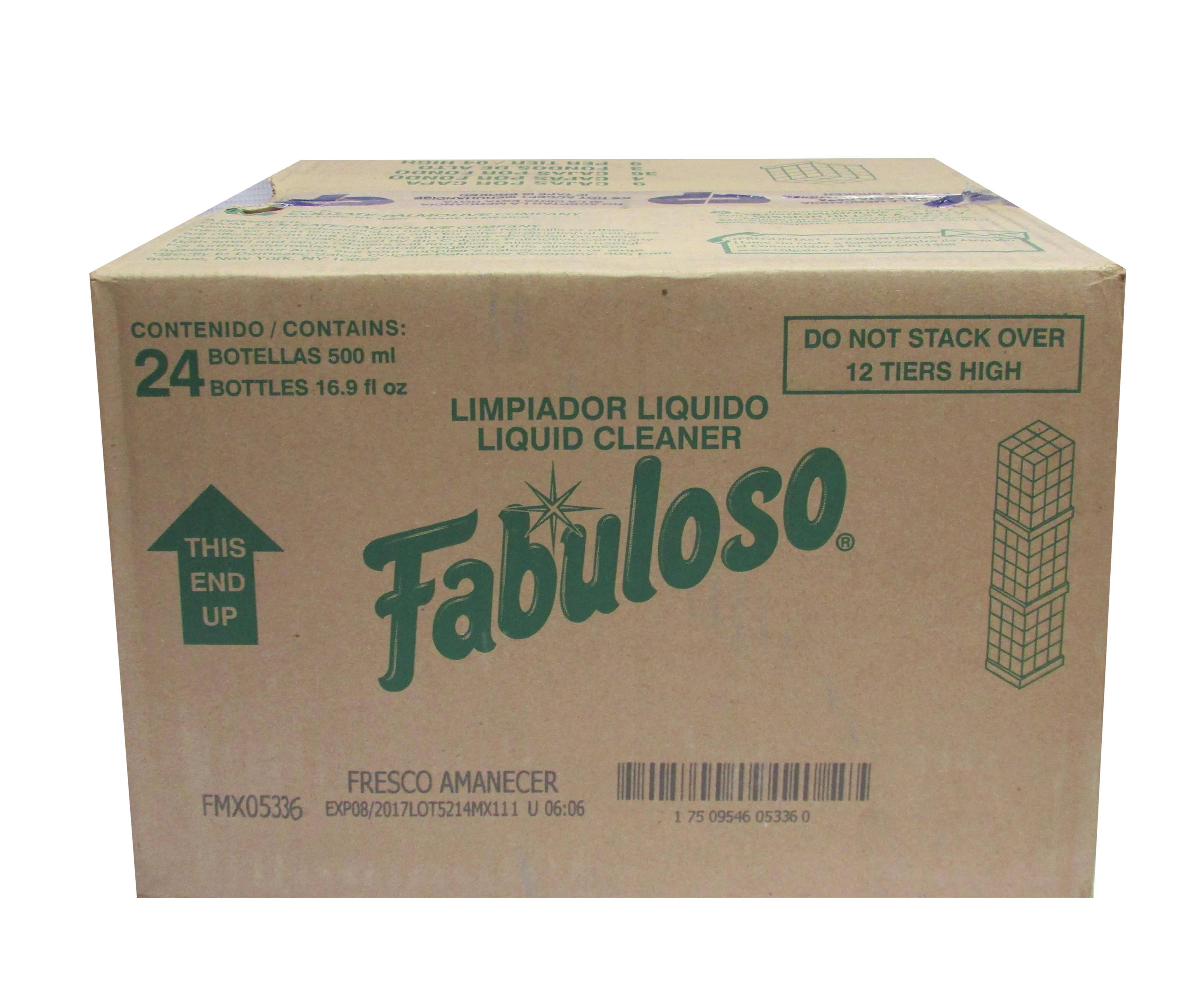 LIMPIADOR LIQ. FABULOSO FRESCO AMANECER 24/500 ML.