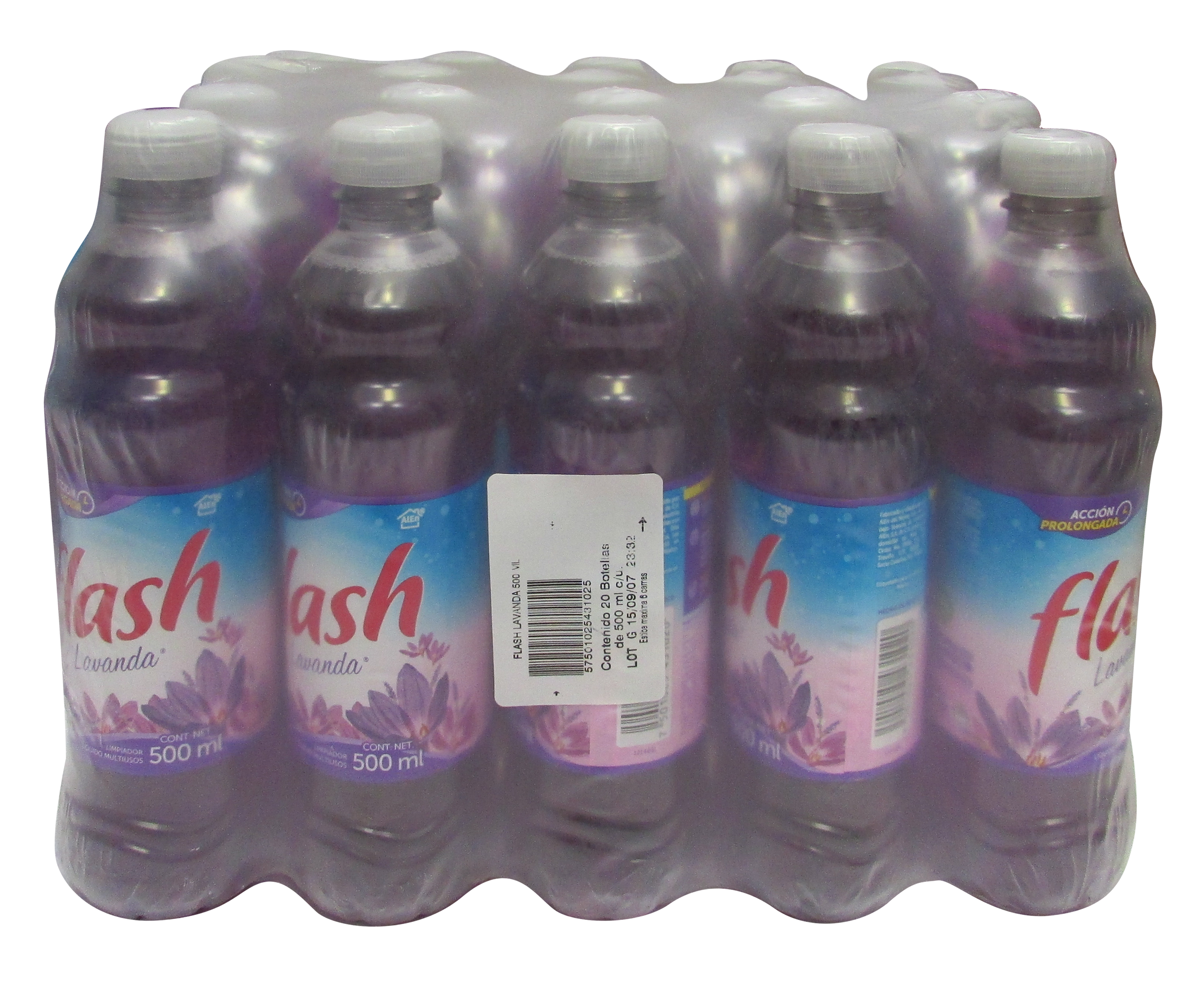 LIMPIADOR LIQ. FLASH LAVANDA 20/500 ML