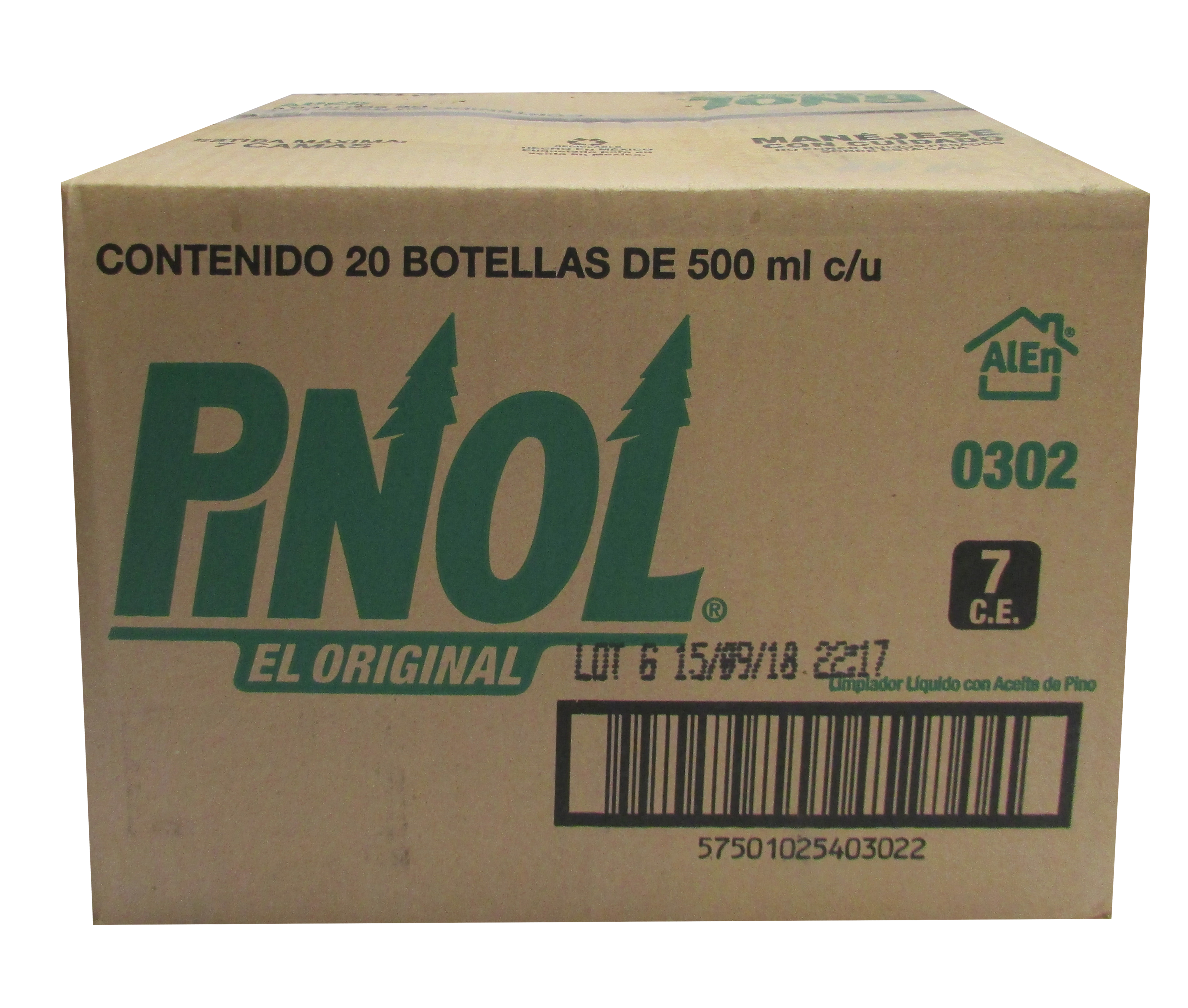 LIMPIADOR LIQ. PINOL 20/500 ML.