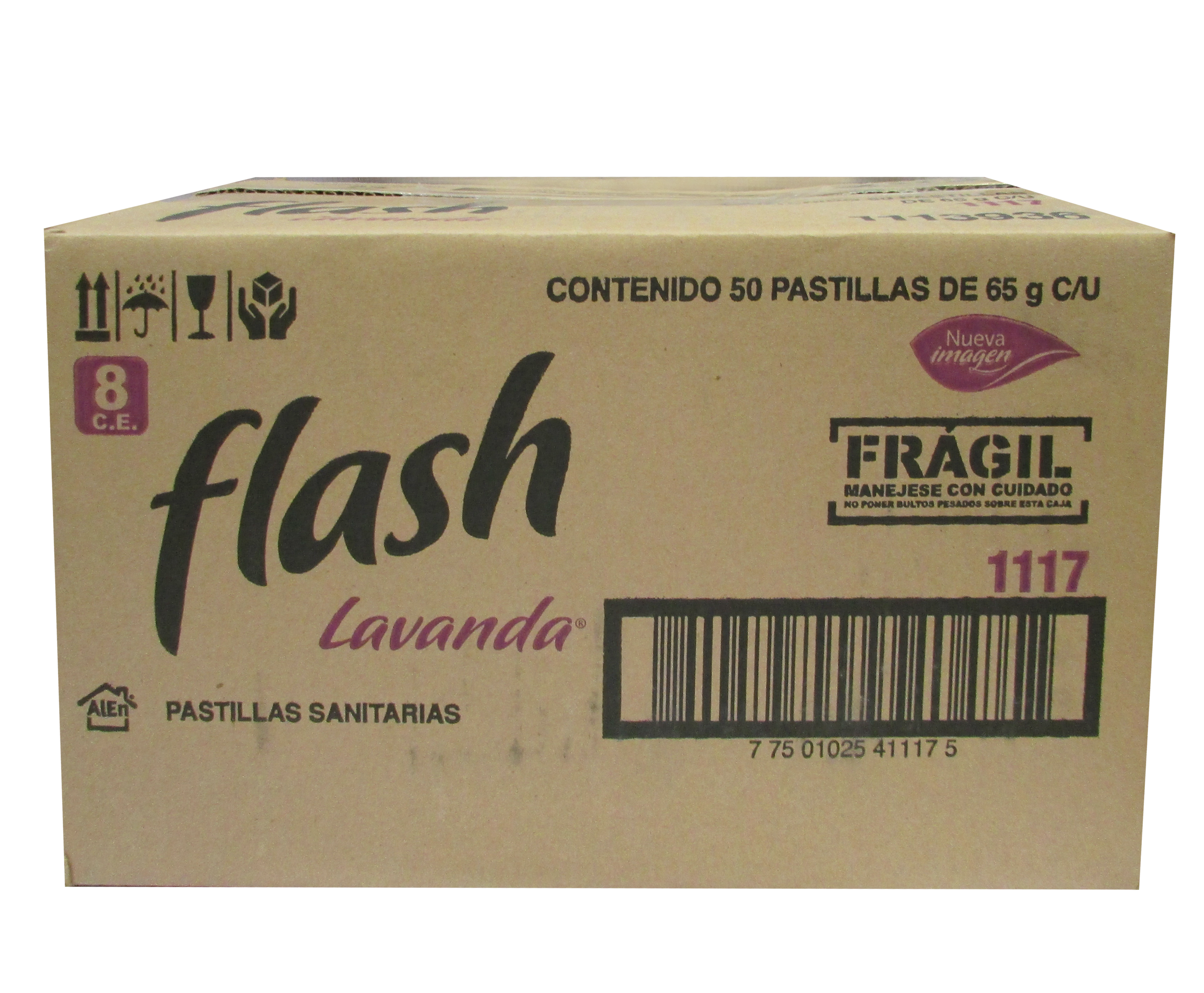 PASTILLA AROMATIZANTE FLASH LAVANDA 50/65 GR.