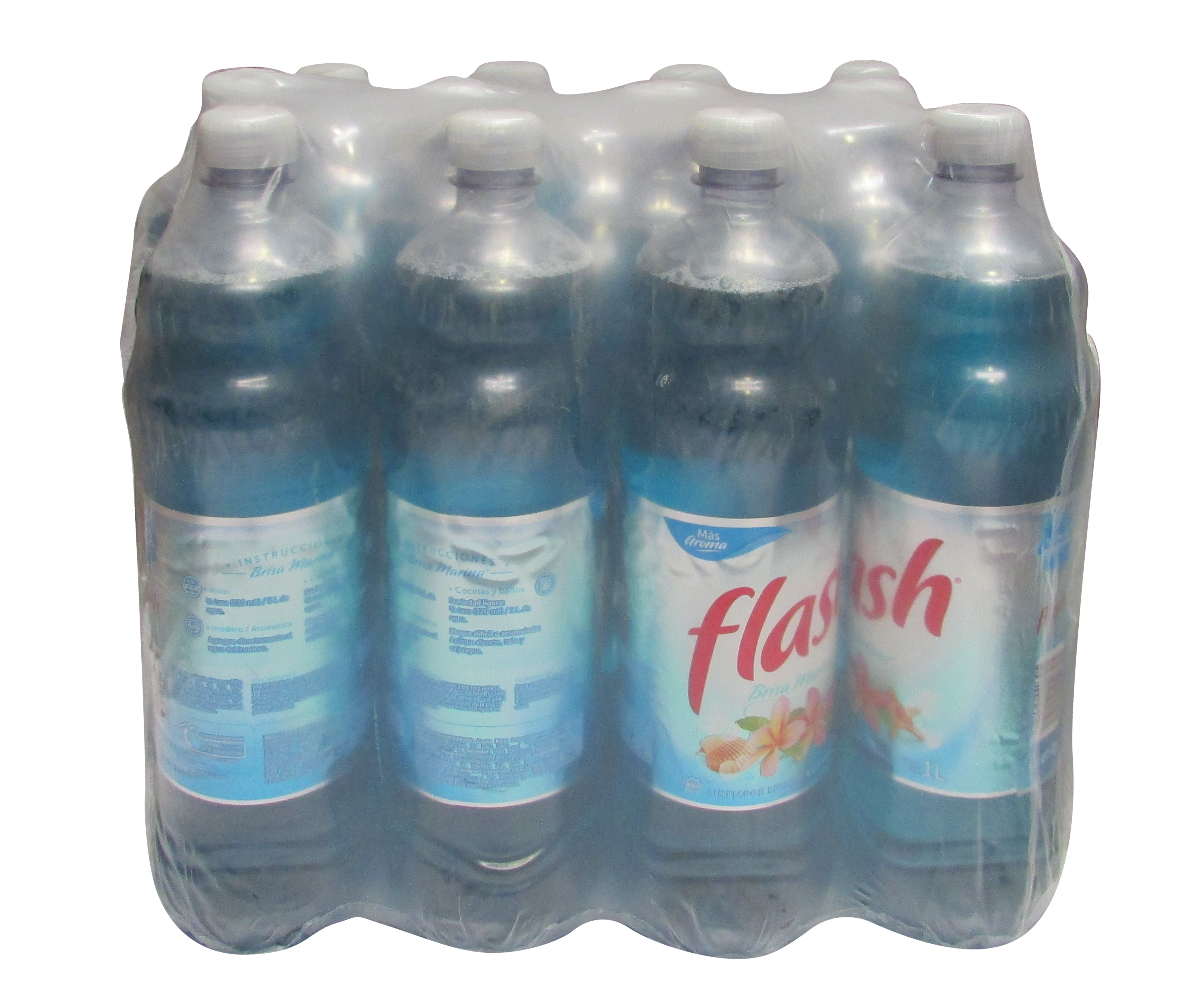 LIMPIADOR LIQ. FLASH BRISA MARINA 12/1 LT.