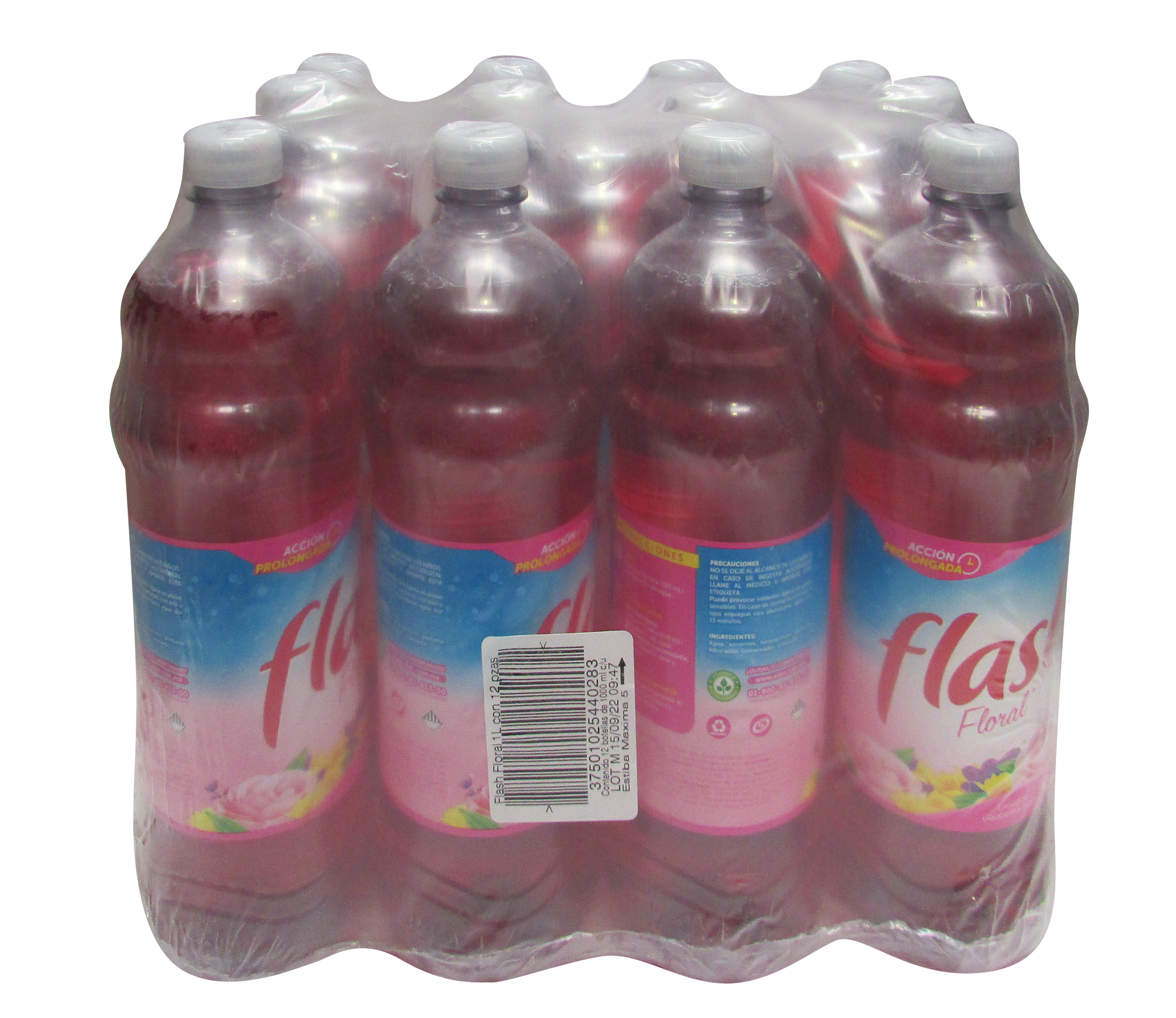 LIMPIADOR LIQ. FLASH FLORAL 12/1 LT.