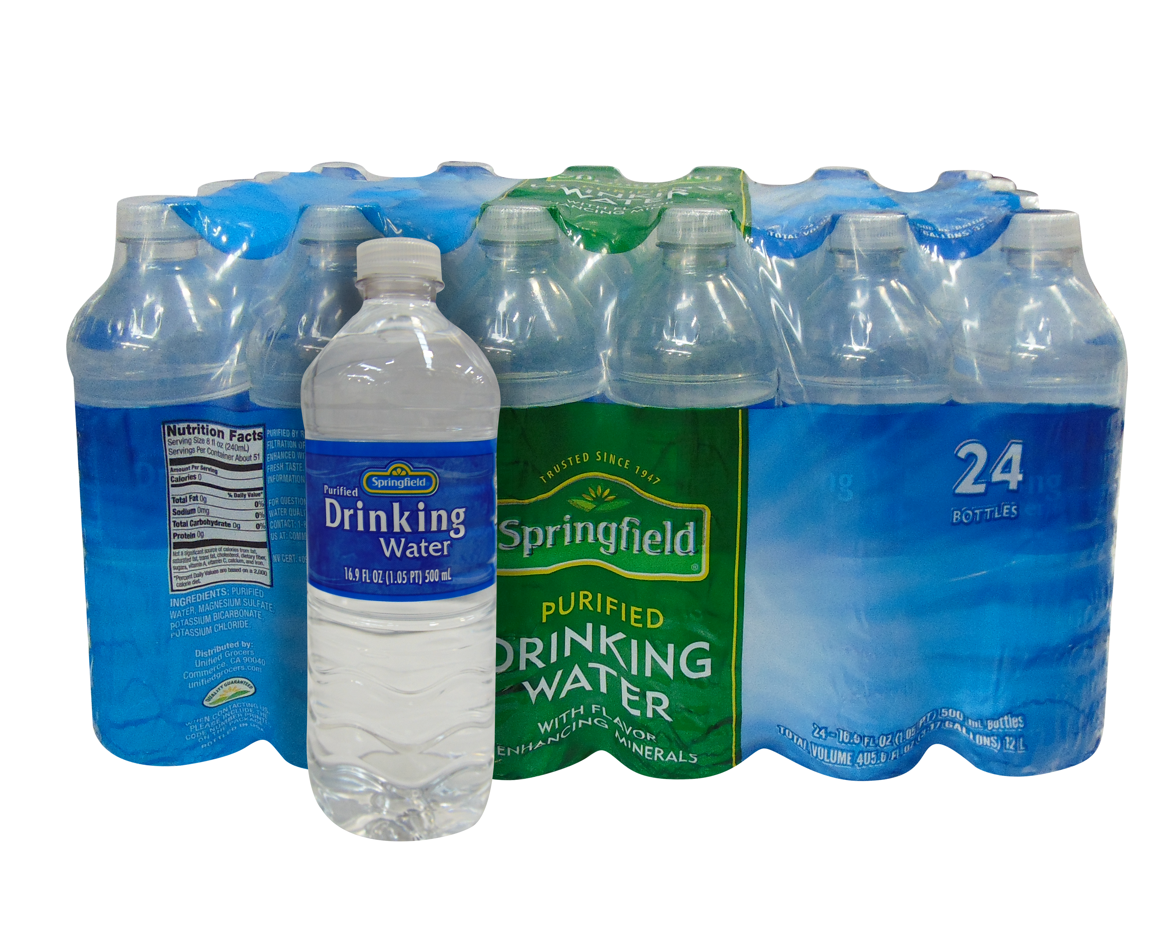 AGUA SPRINGFIELD 24/500 ML