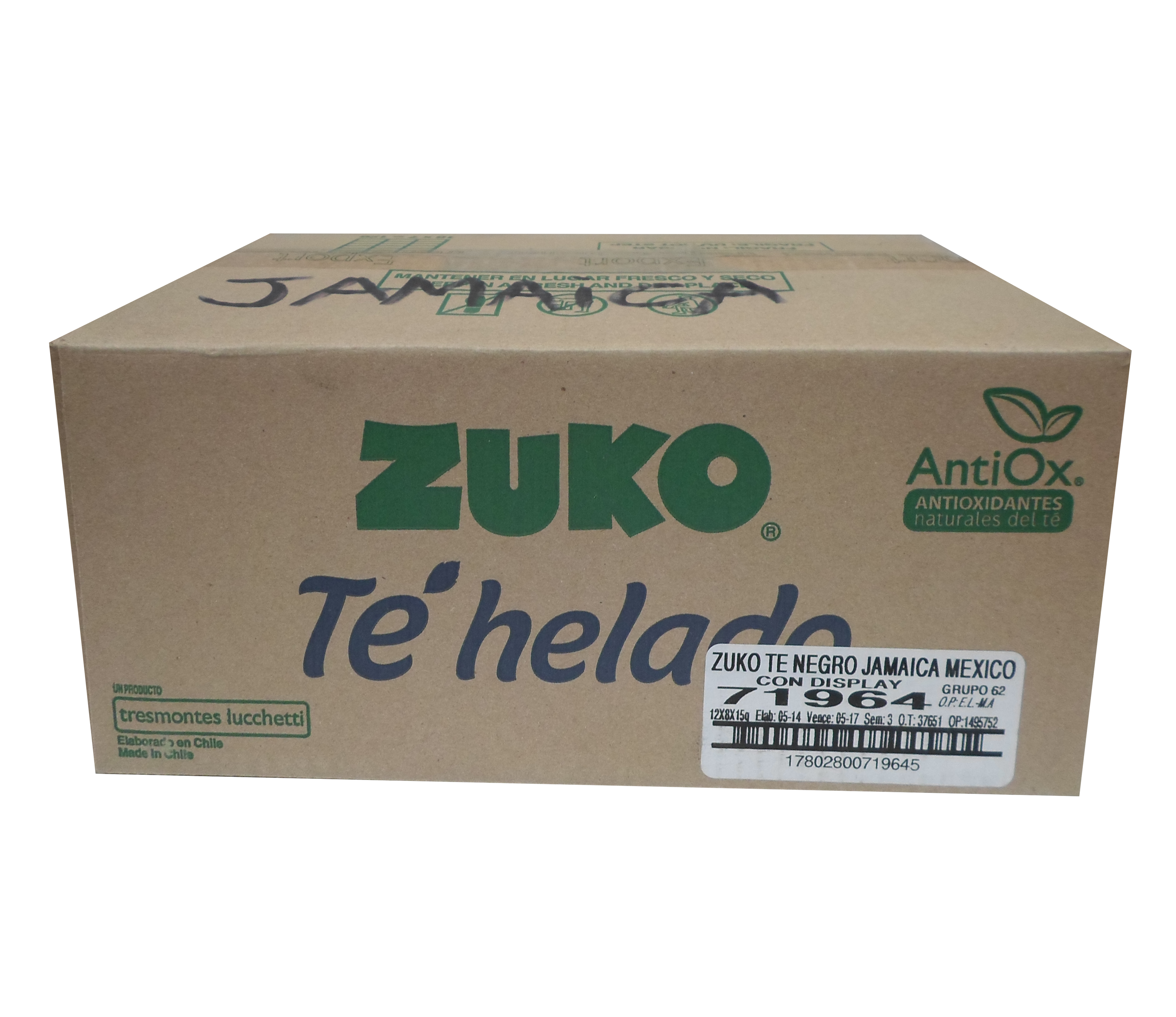 BEBIDA POLVO JAMAICA ZUKO 96/13 GR