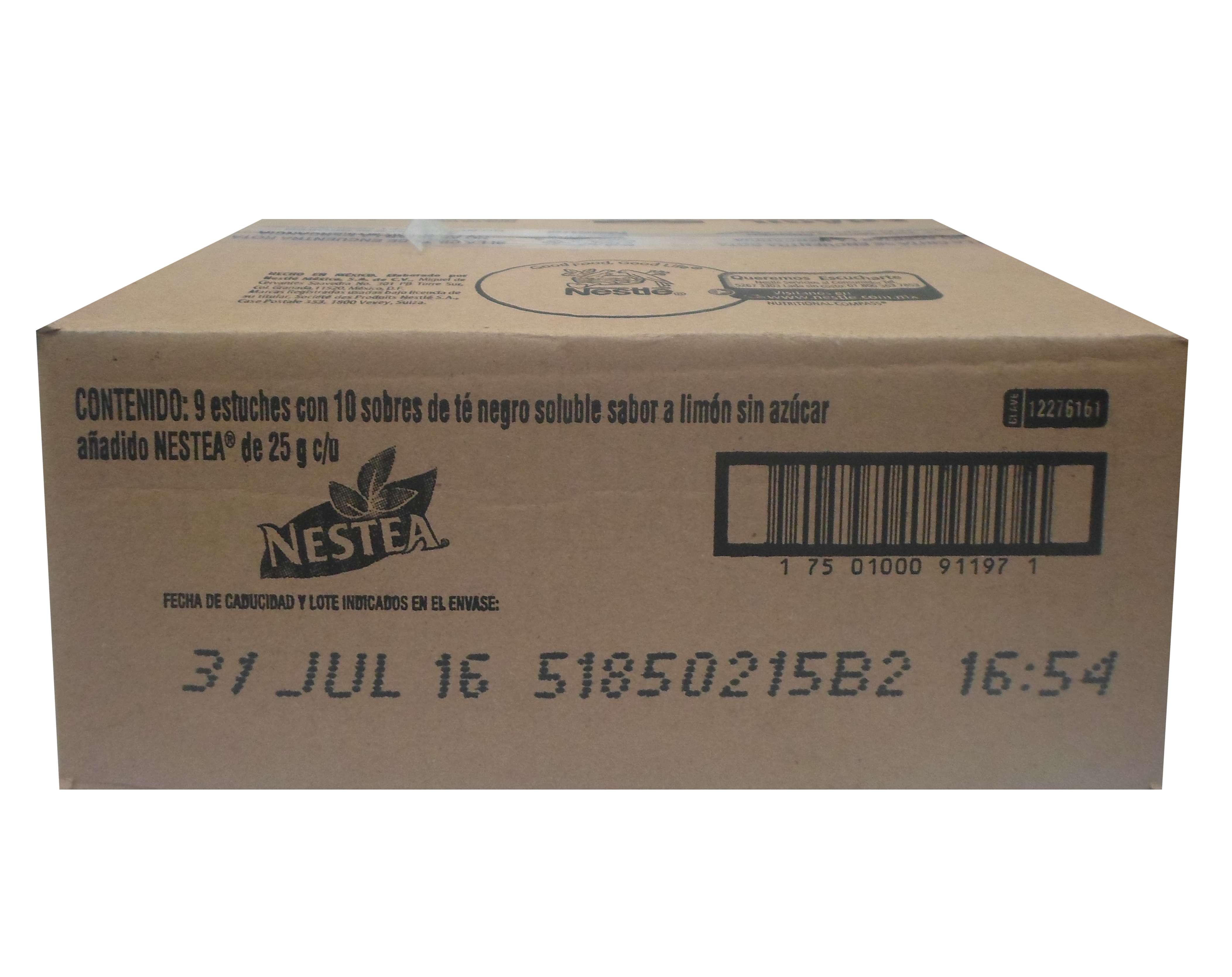 TE NEGRO LIMON NESTEA 25 GRS EXH 9/10 PZAS