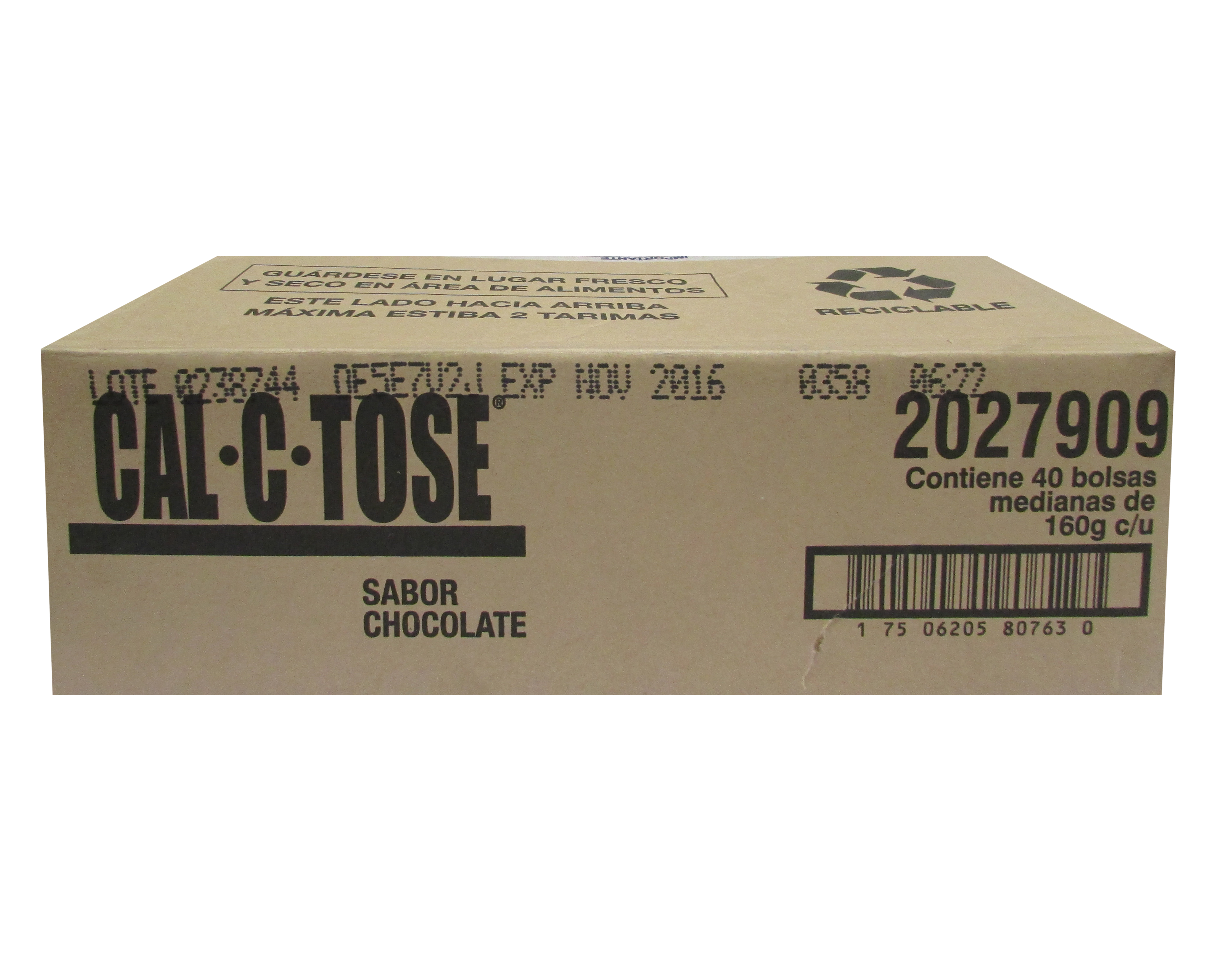 CHOCOLATE EN POLVO CAL-C-TOSE 45/160GR