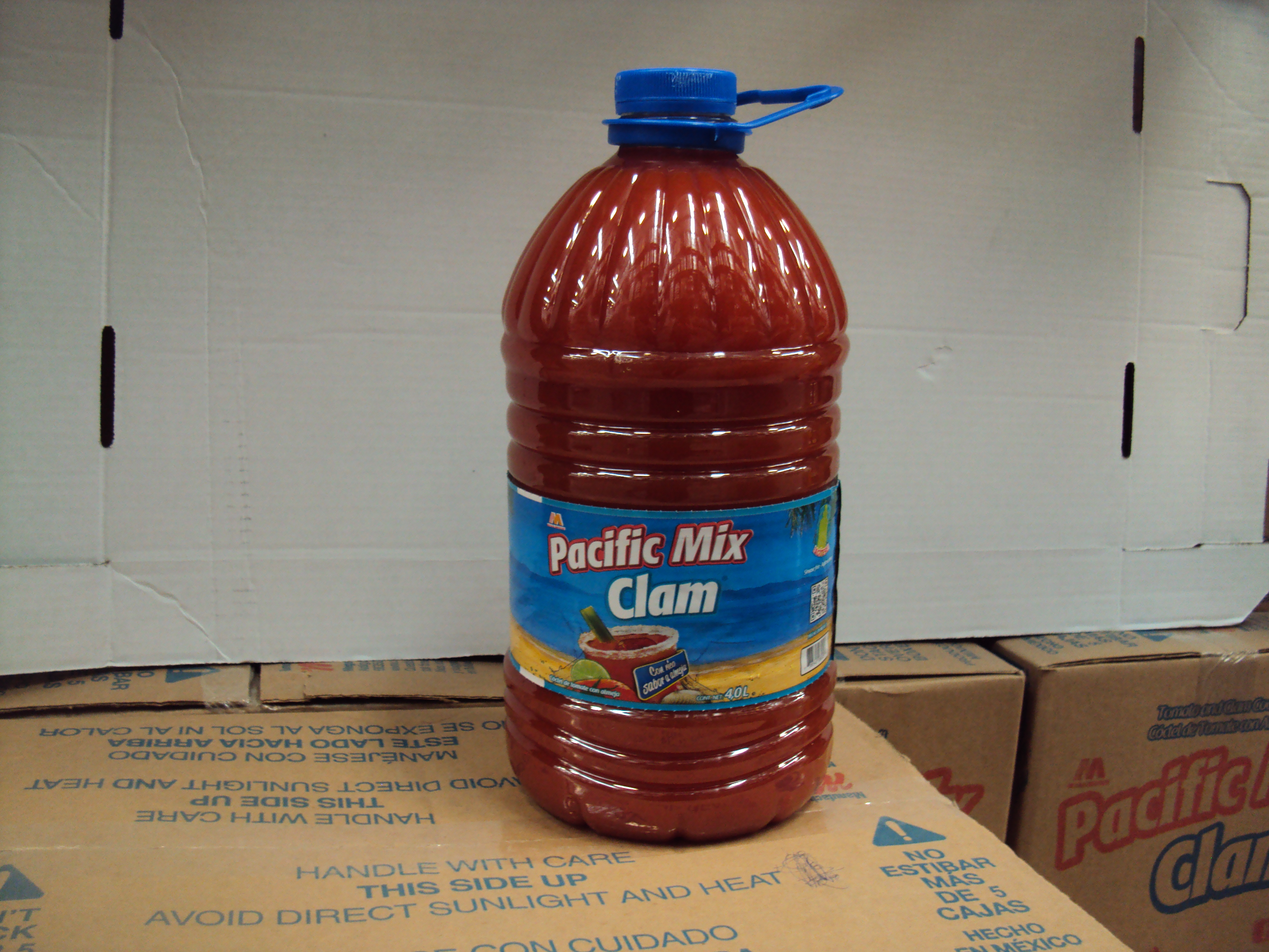 COCTEL DE TOMATE Y ALMEJA PACIFIC MIX 6/1 GL