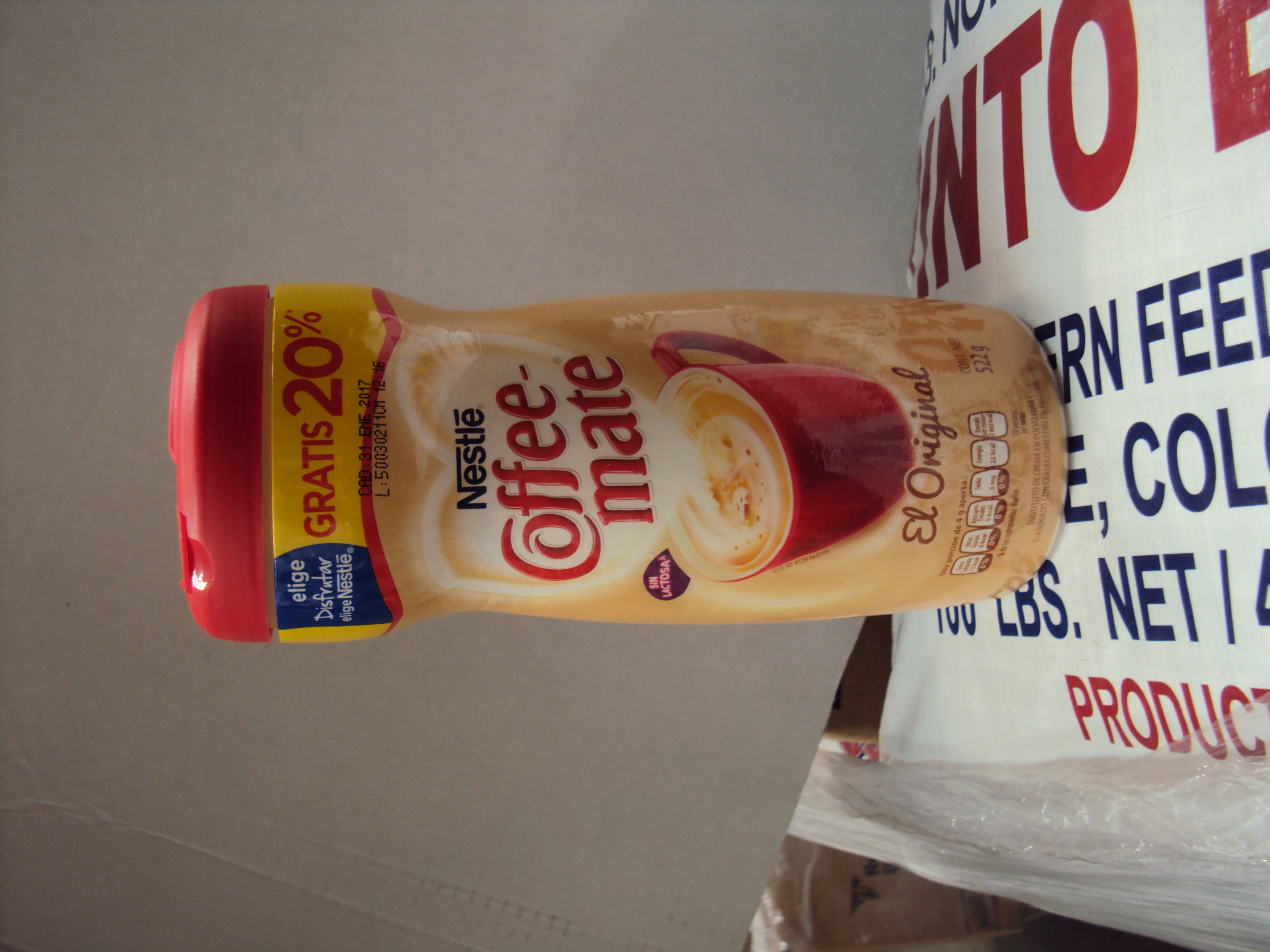 CREMA P/CAFE COFFEE MATE 12/400 GR