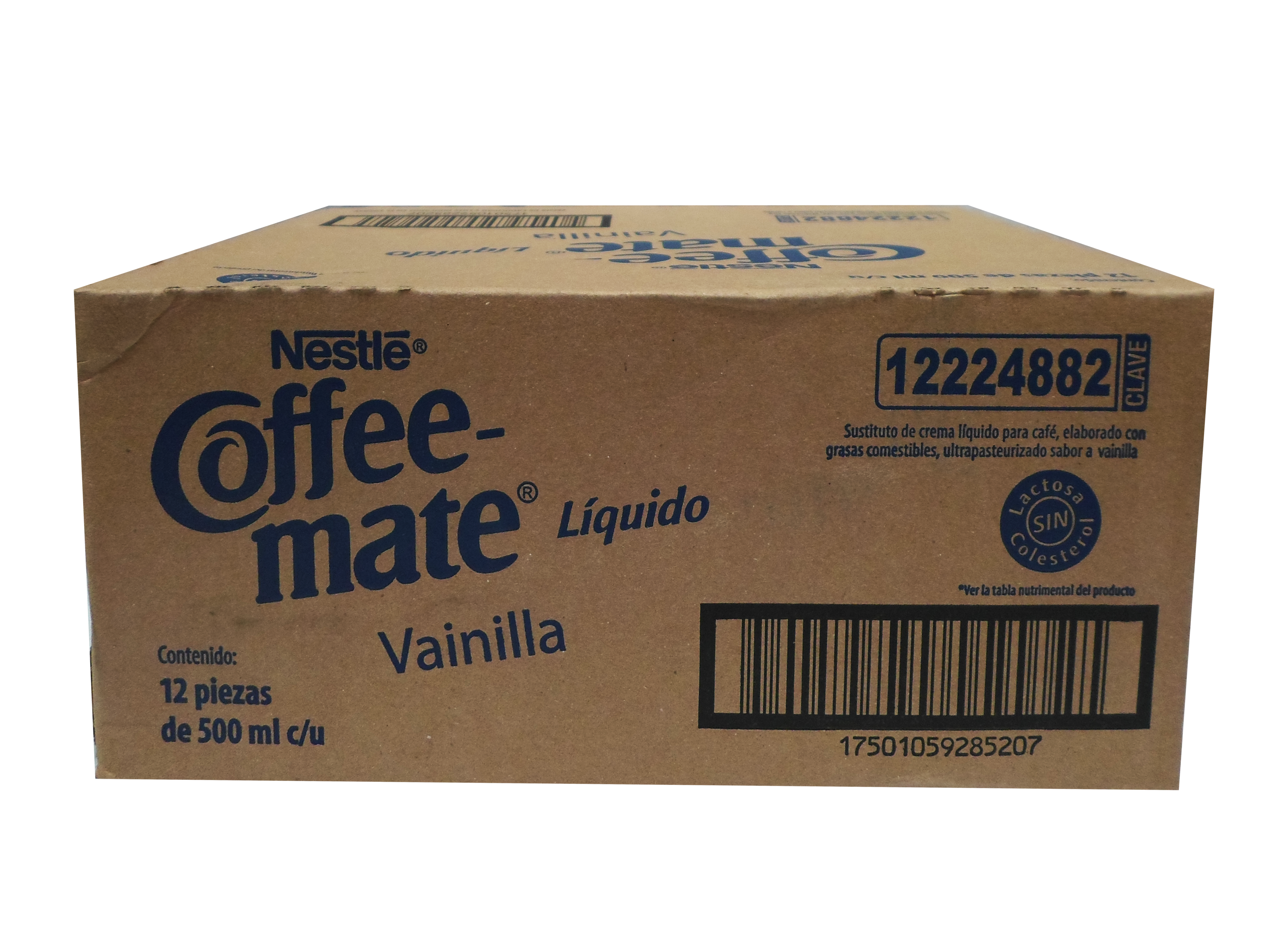 CREMA P/CAFE LIQ. COFFEE MATE VAINILLA 12/530 ML