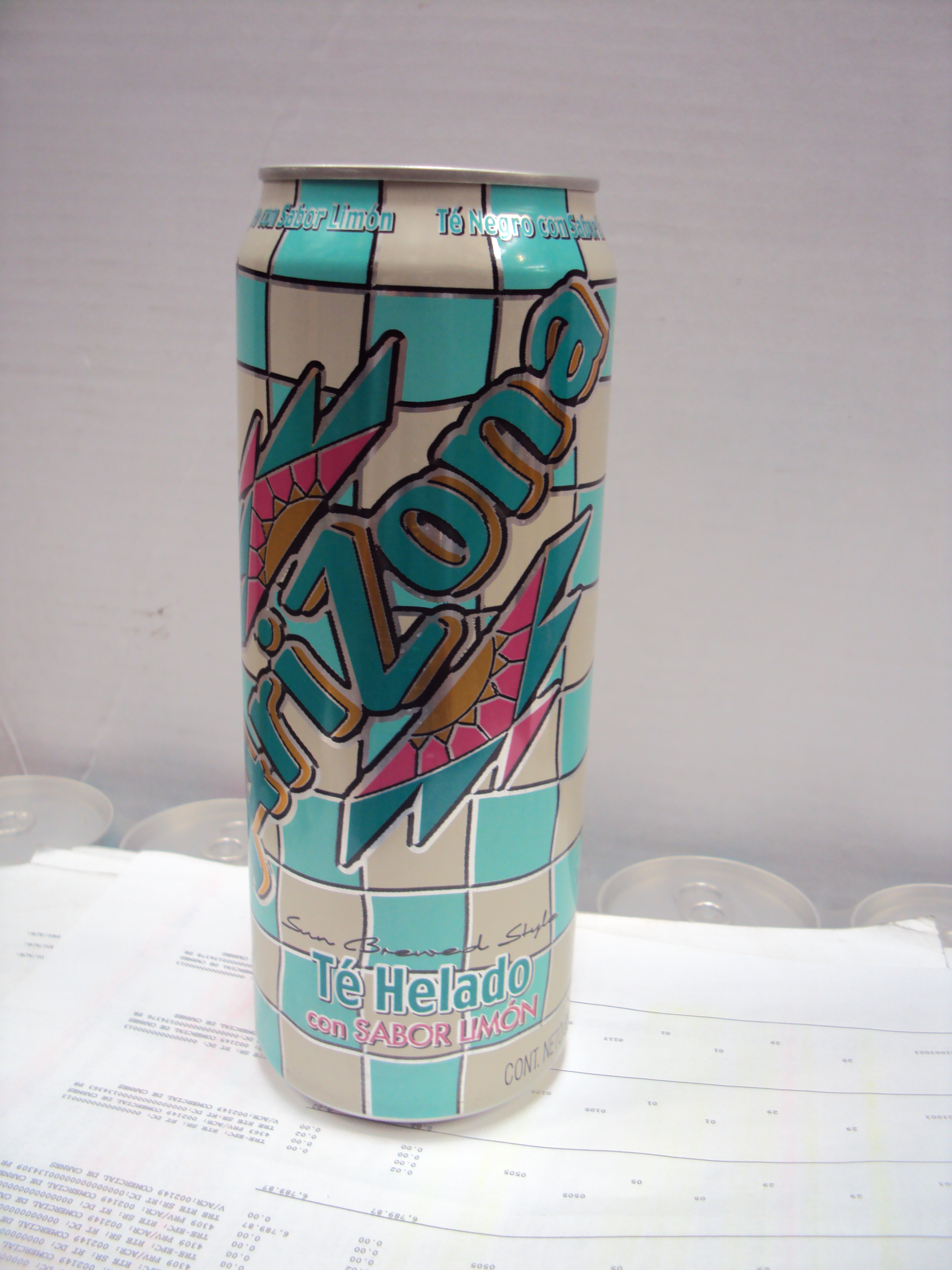TE ARIZONA LIMON 24/680 ML.