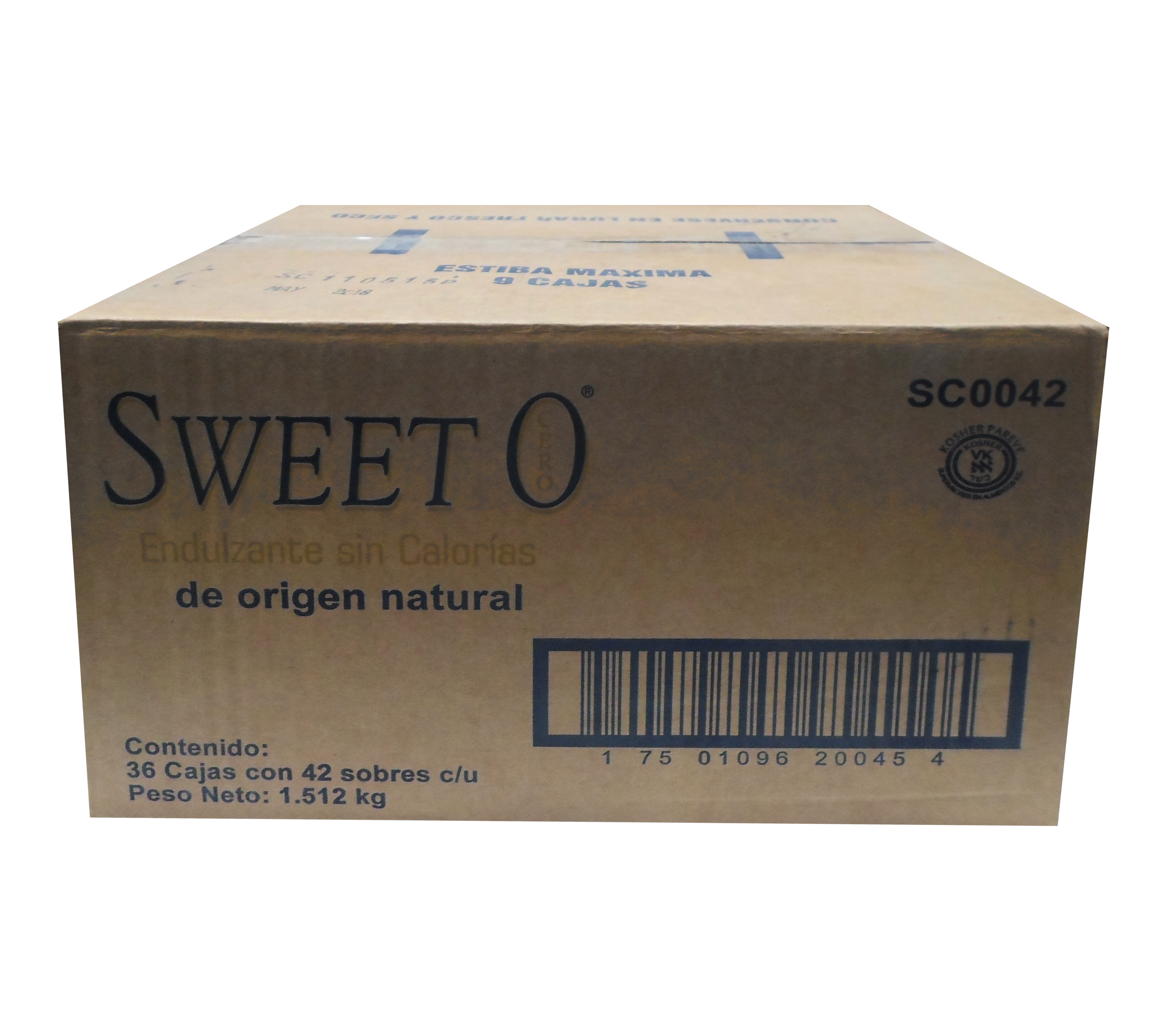 AZUCAR SWEET CERO METCO 36/42 SOBRES