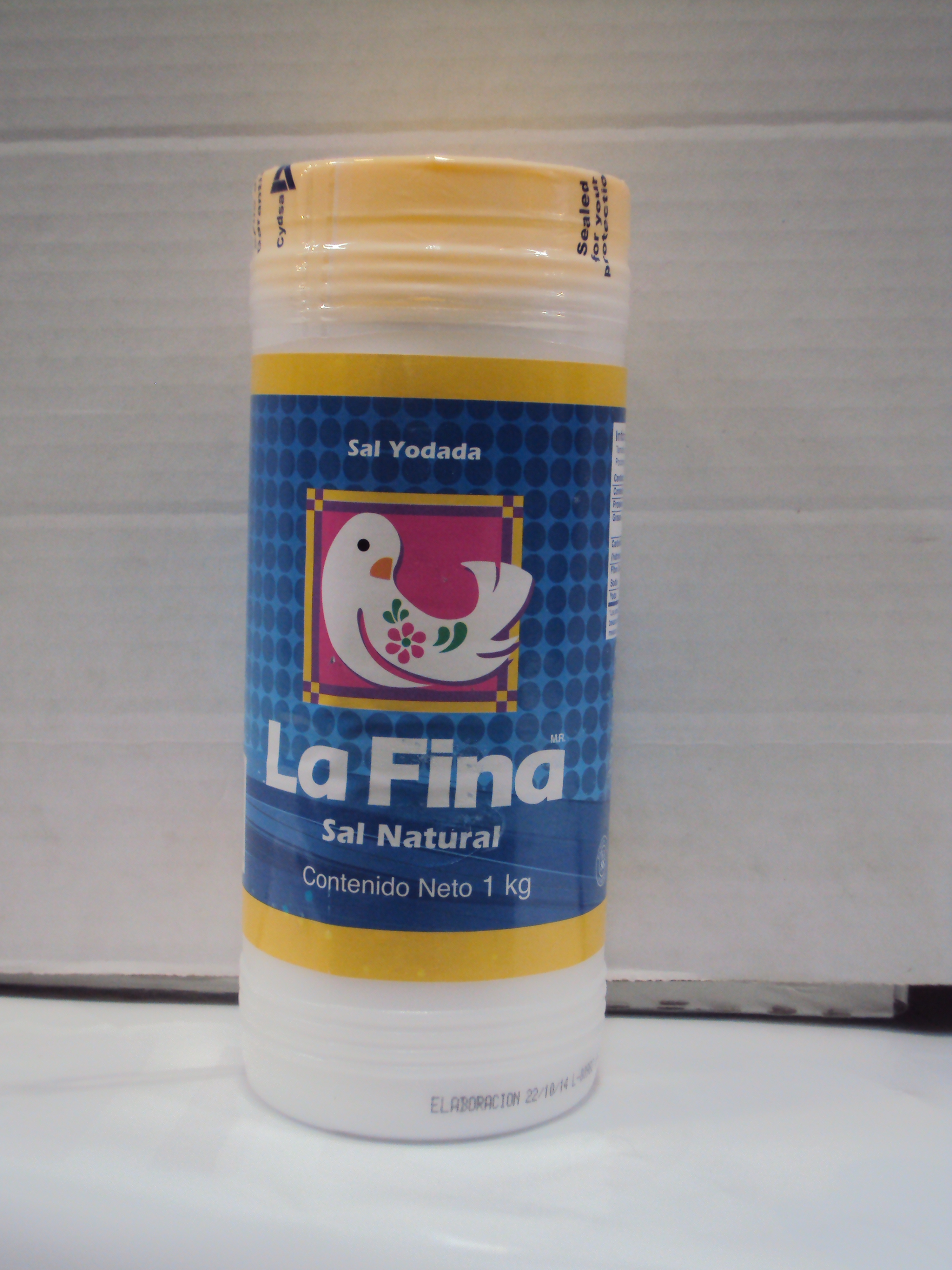 SAL LA FINA BOTE 12/1 KG