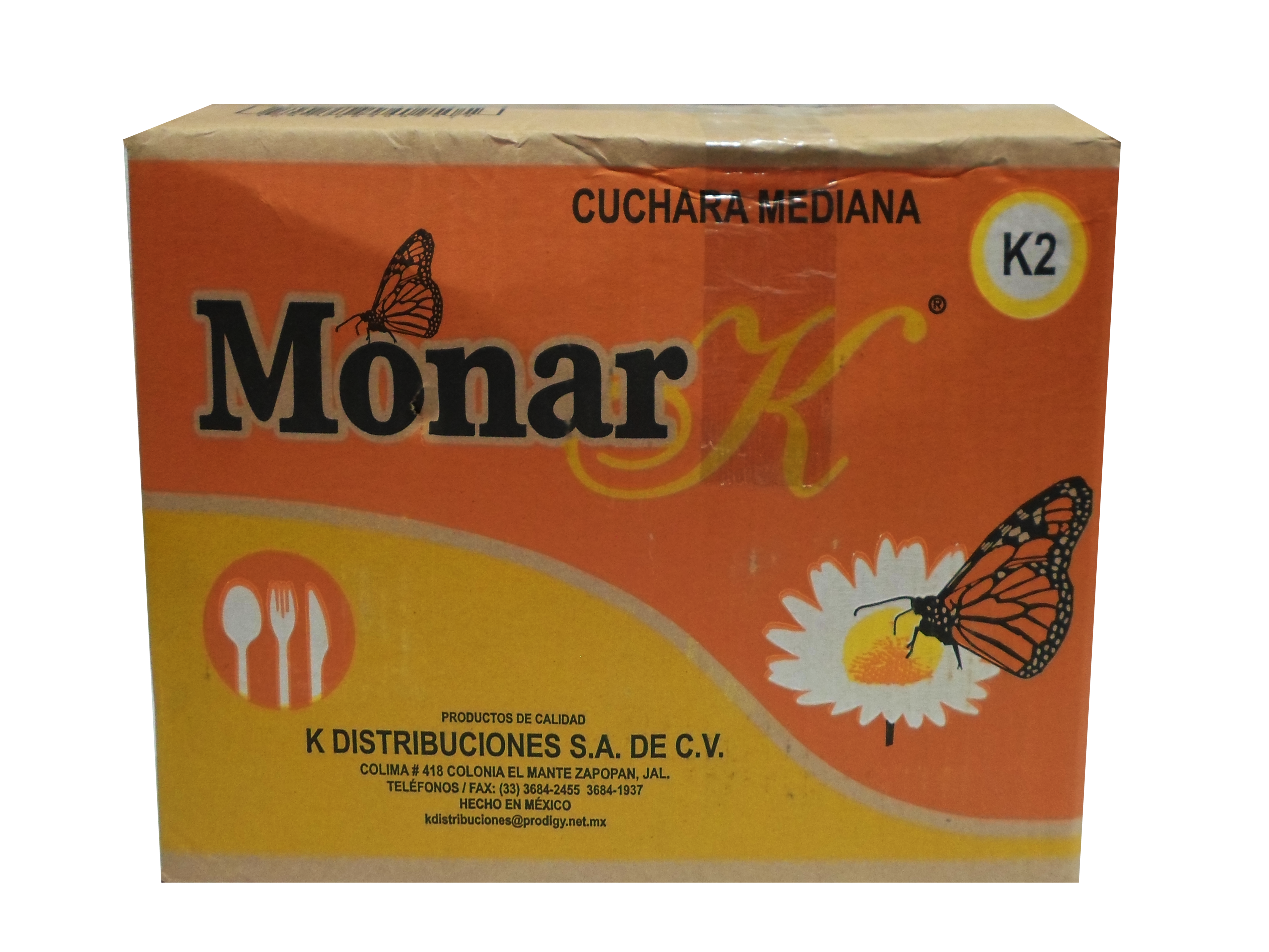 CUCHARA MEDIANA MONARKA 40/25 PZ.