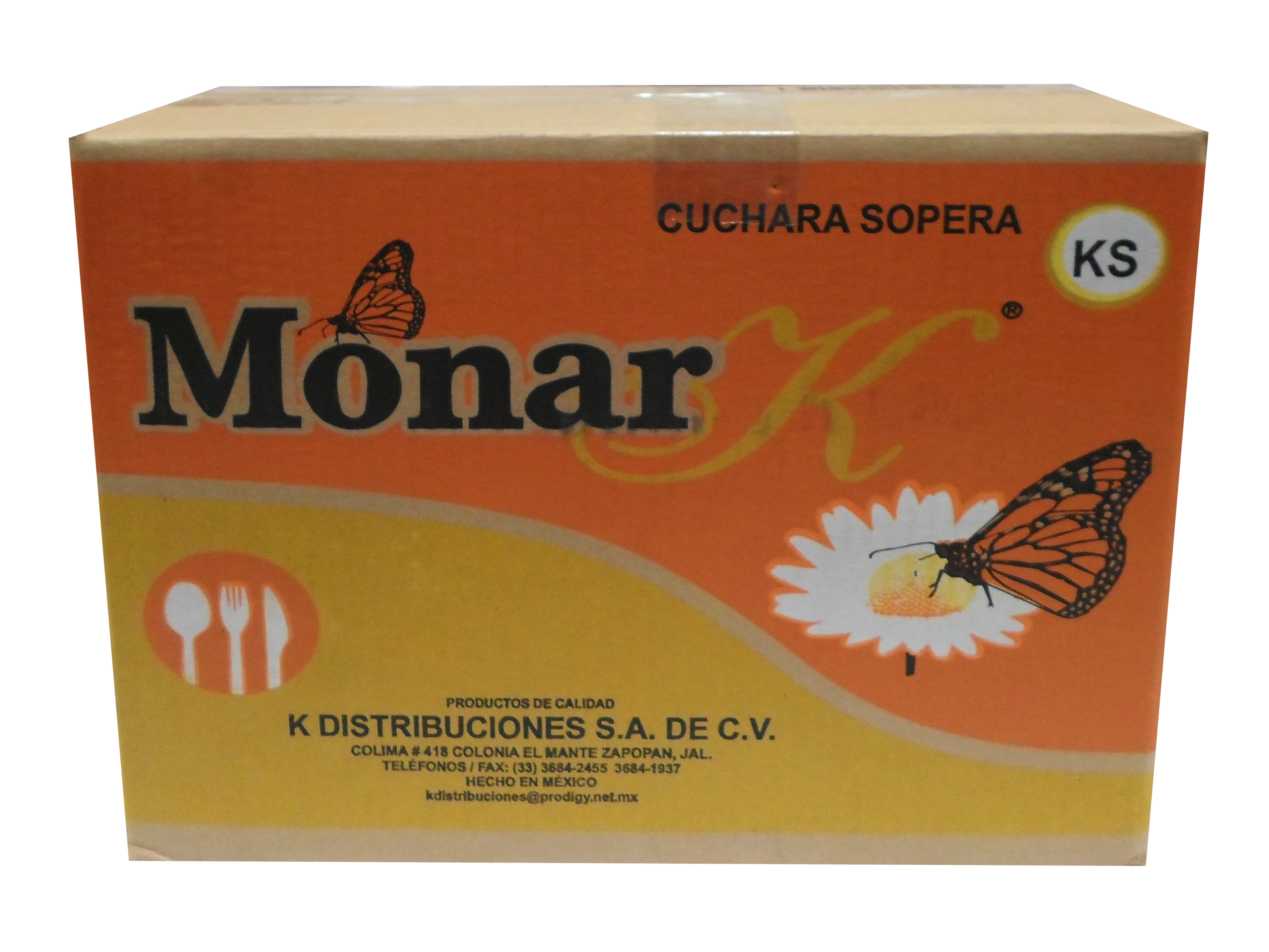 CUCHARA SOPERA MONARKA 40/25 PZ.