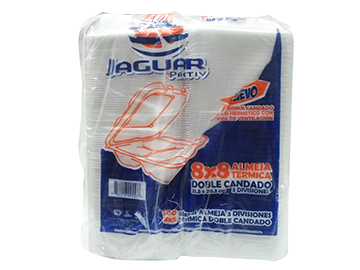 CONTENEDOR TERMICO 8X8 C/DIVISION JAGUAR 2/100 PZ