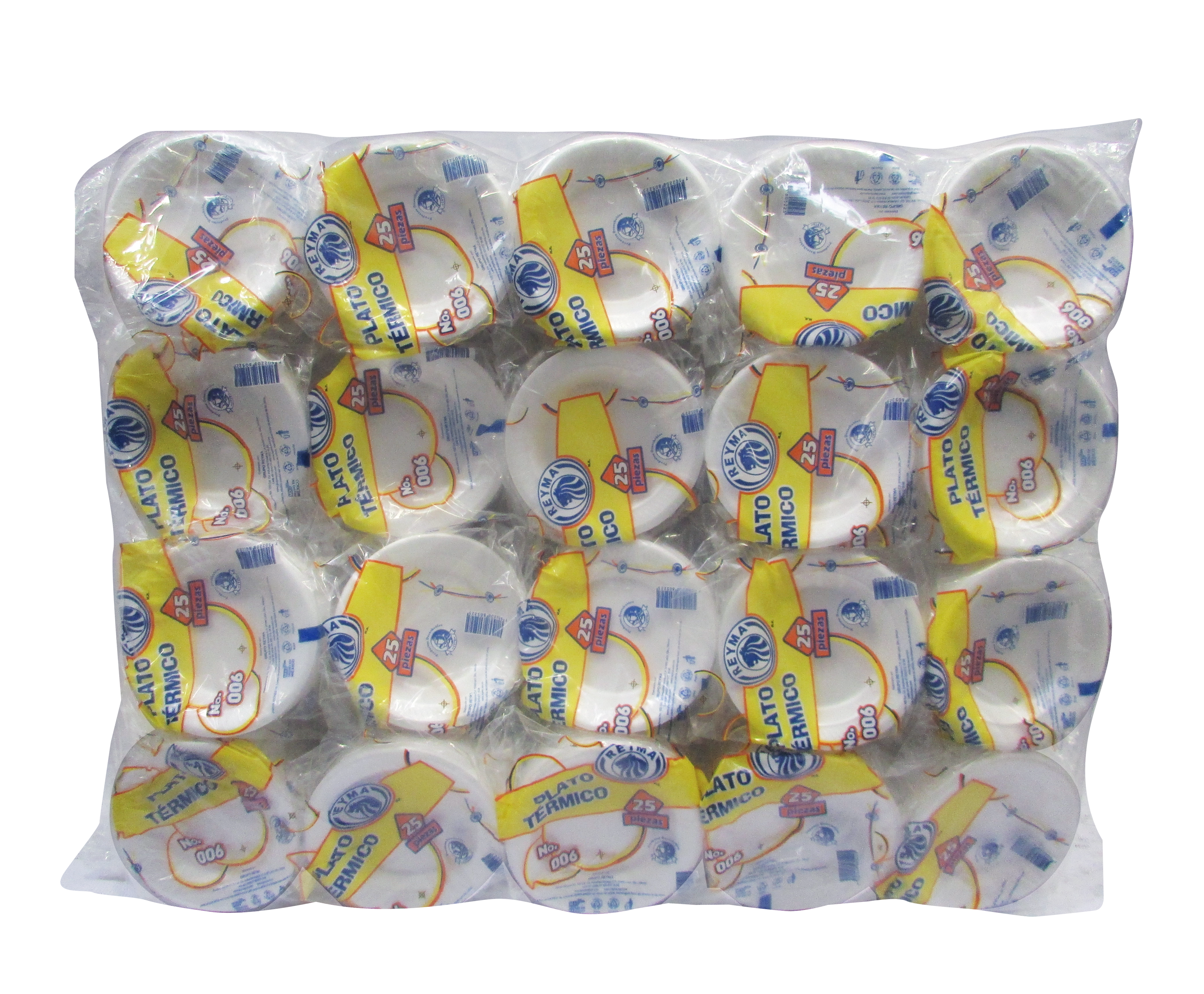 PLATO PASTELERO NO. 6 REYMA 20/25 PZ.