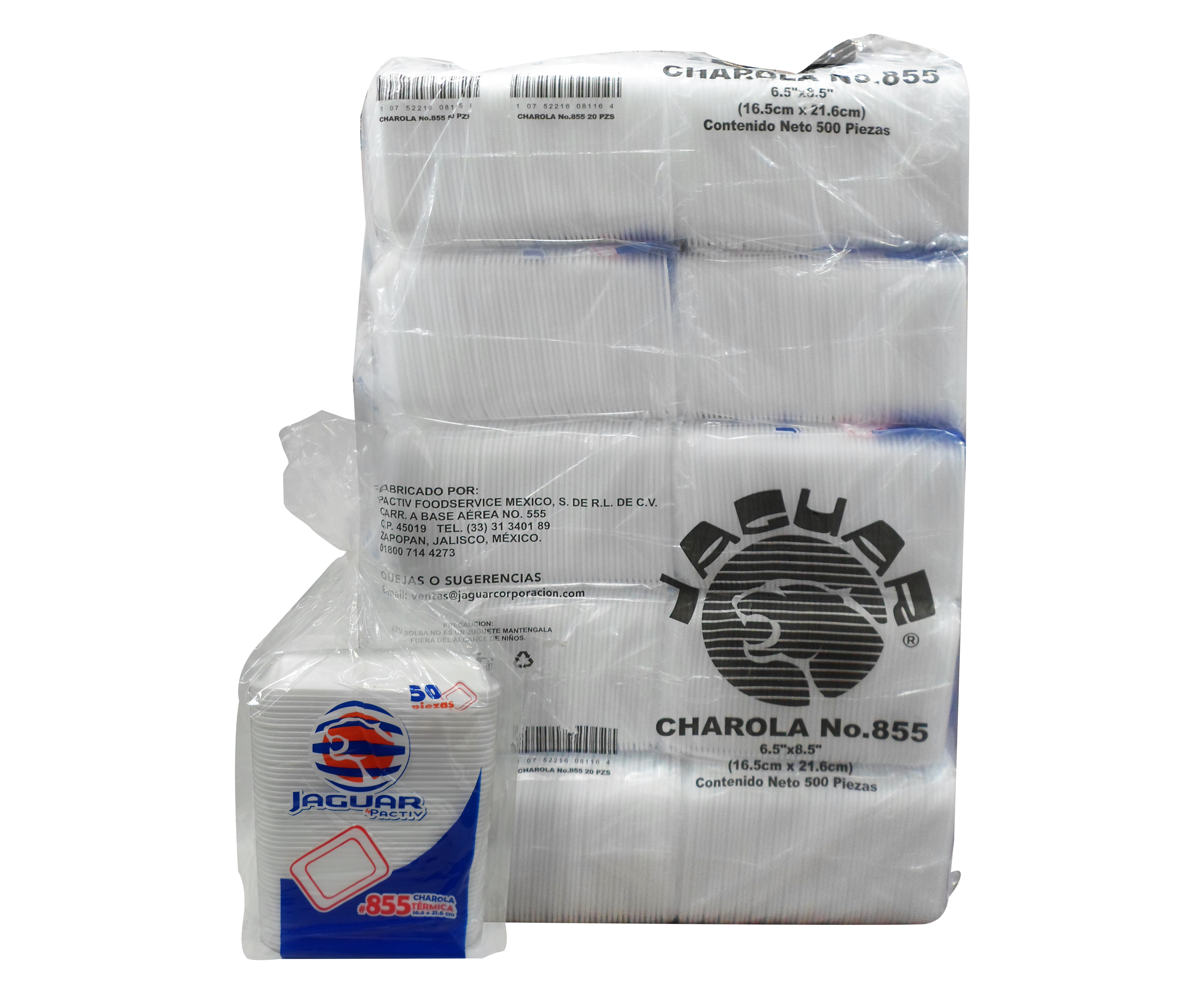 CHAROLA FOAM JAGUAR 855 10/50 PZA