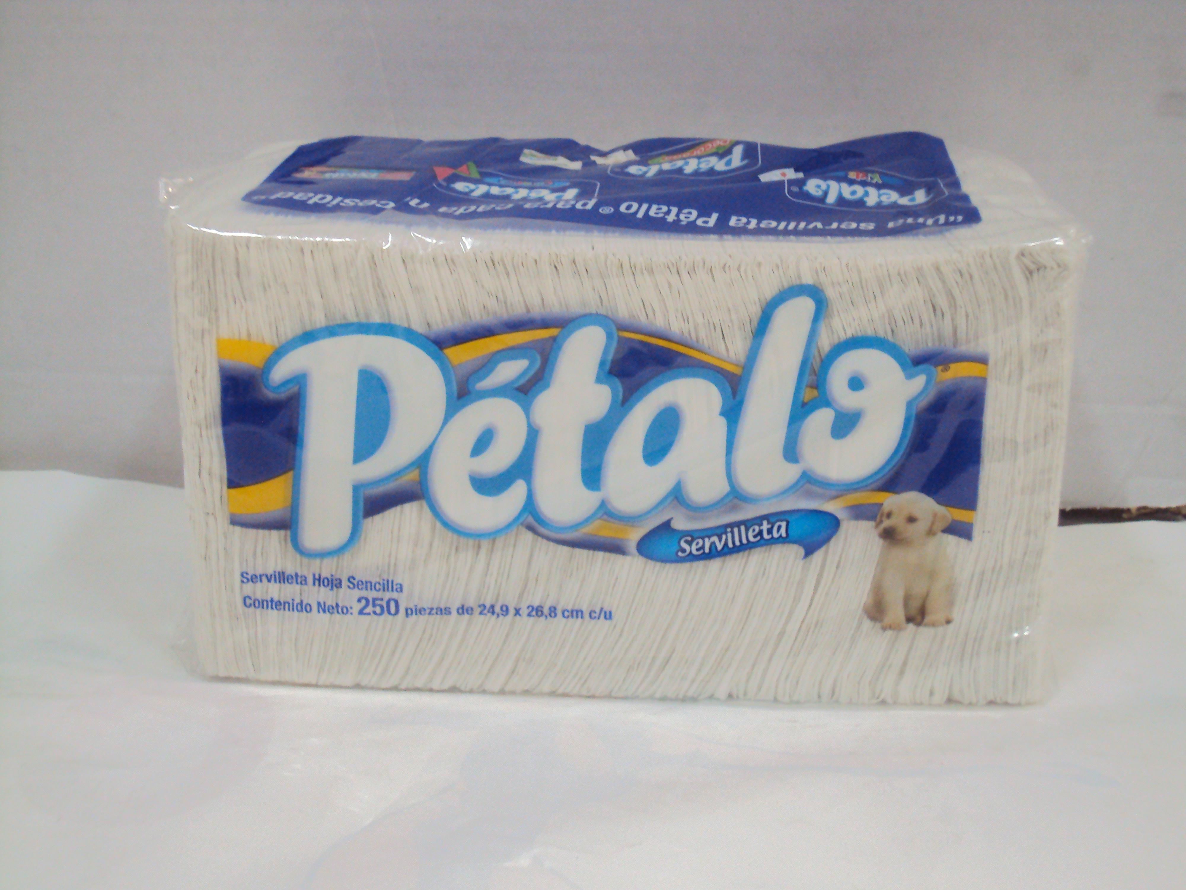 SERVILLETA DE PAPEL PETALO 24/220 PZ