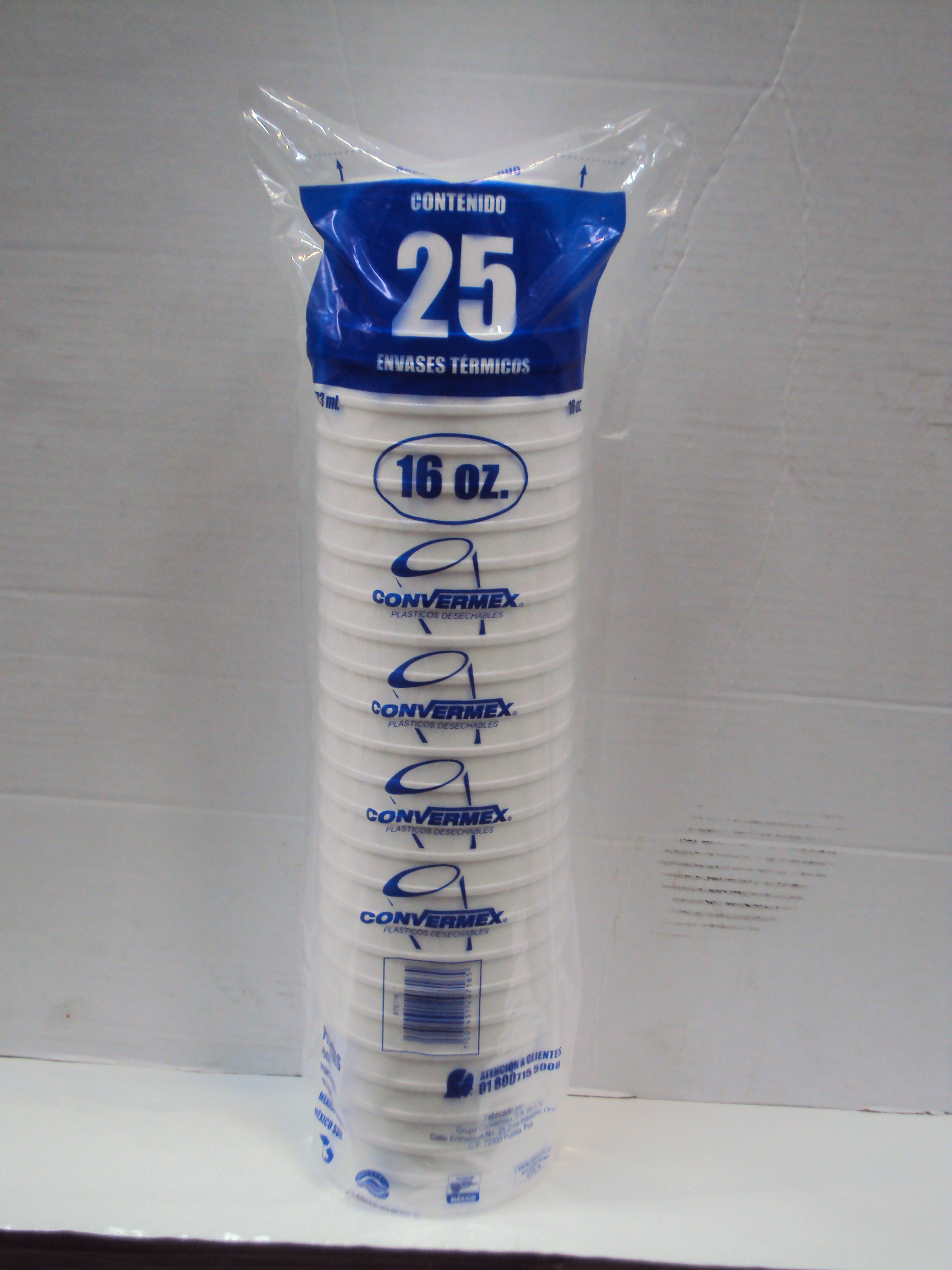 VASO TERMICO 16 CONVERMEX 25/20 PZ.