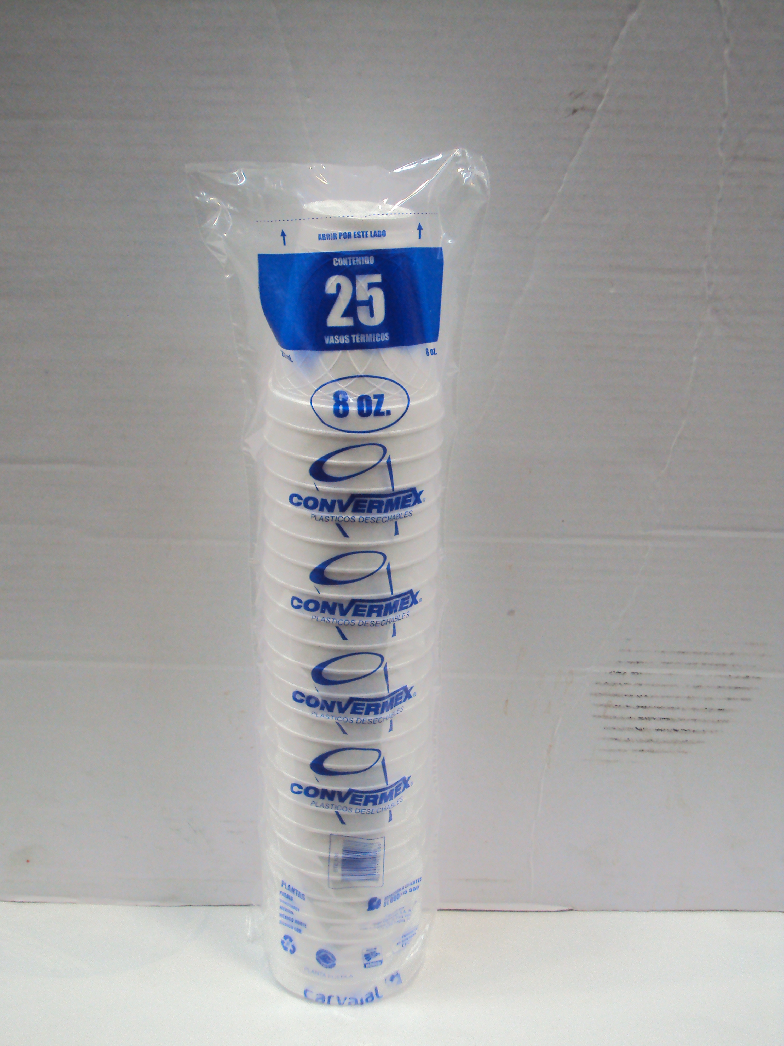 VASO TERMICO 08 CONVERMEX 40/25 PZ.