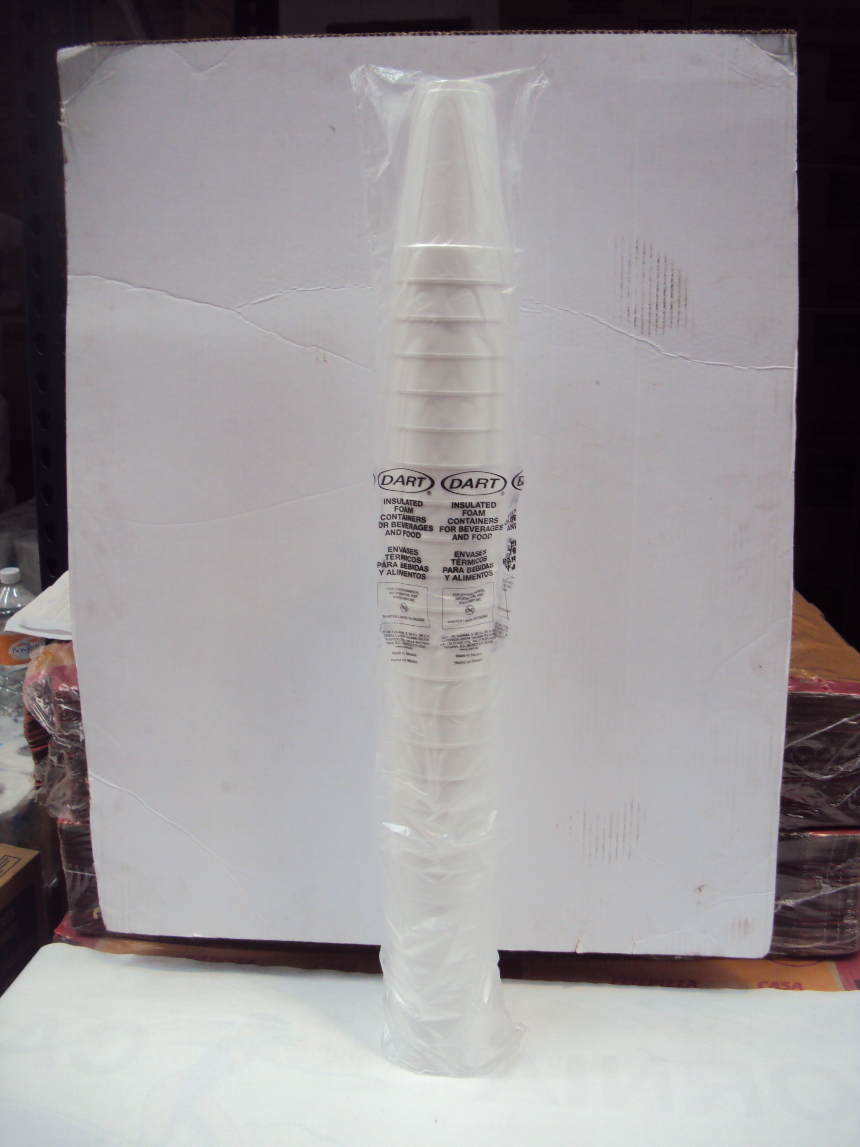 VASO TERMICO DART NO. 20 OZ 20/25 PZA.