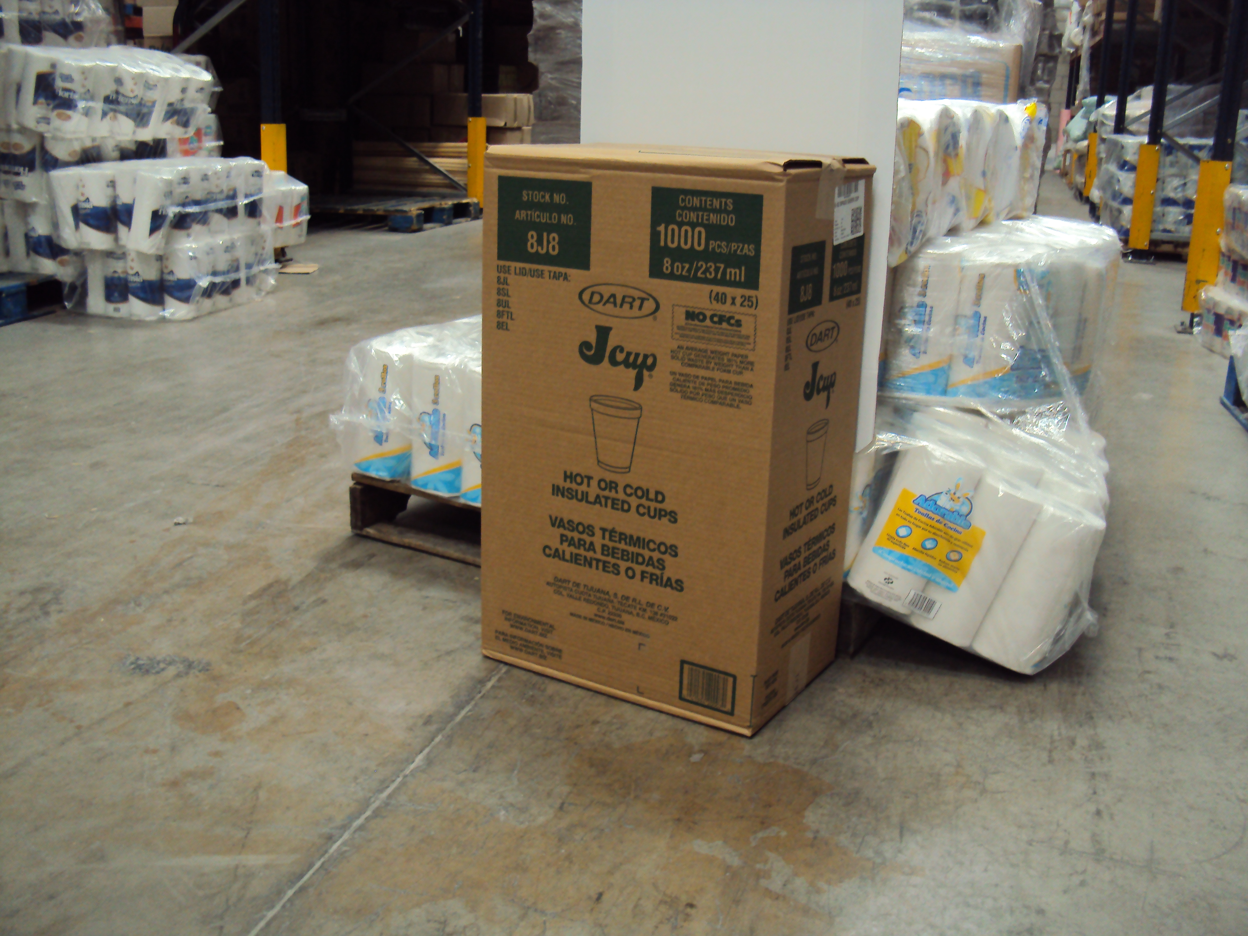 VASO TERMICO DART NO. 8 OZ 40/25 PZA