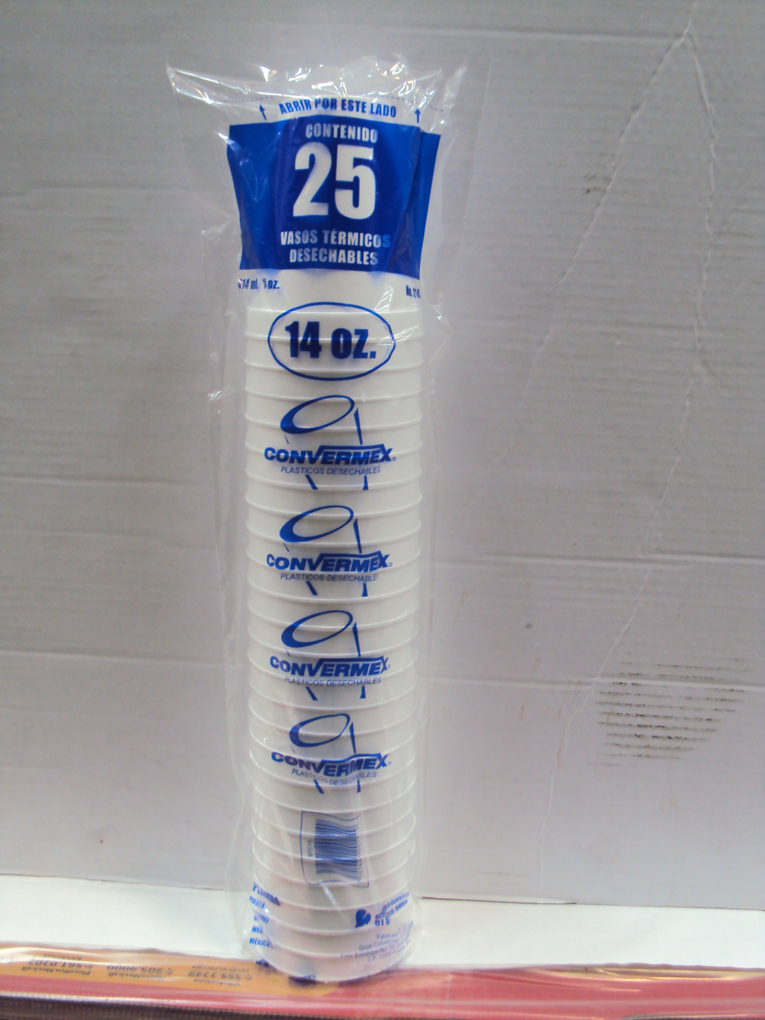 VASO TERMICO 14 CONVERMEX 20/25 PZ