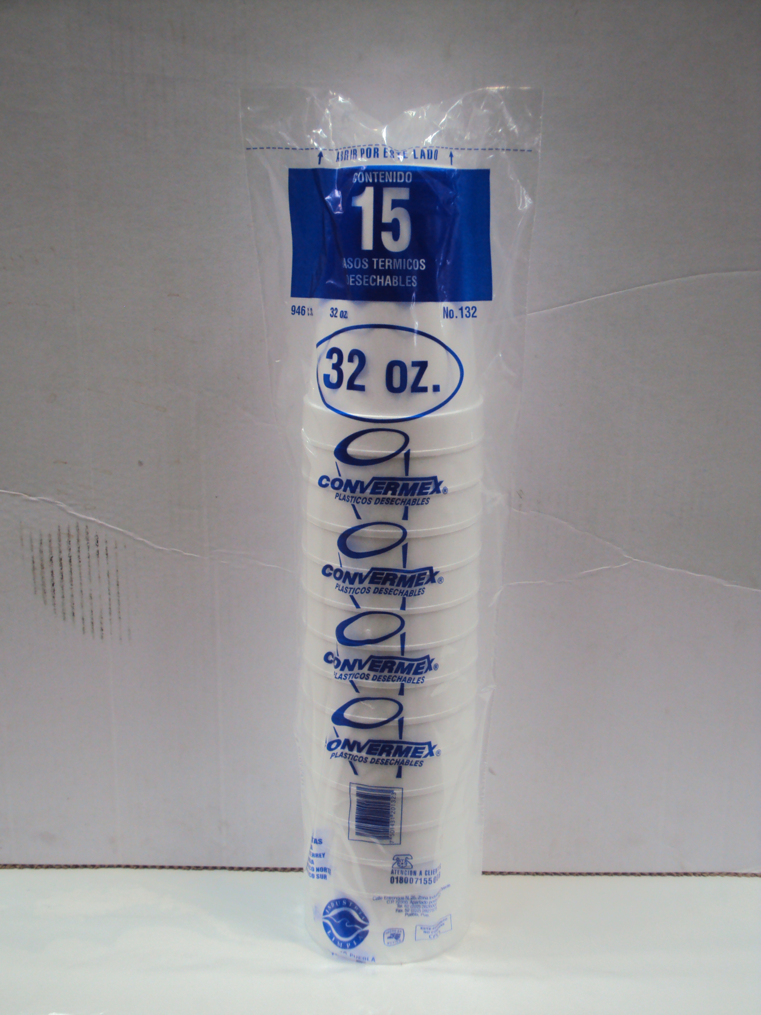 VASO TERMICO 32 CONVERMEX 20/15 PZ