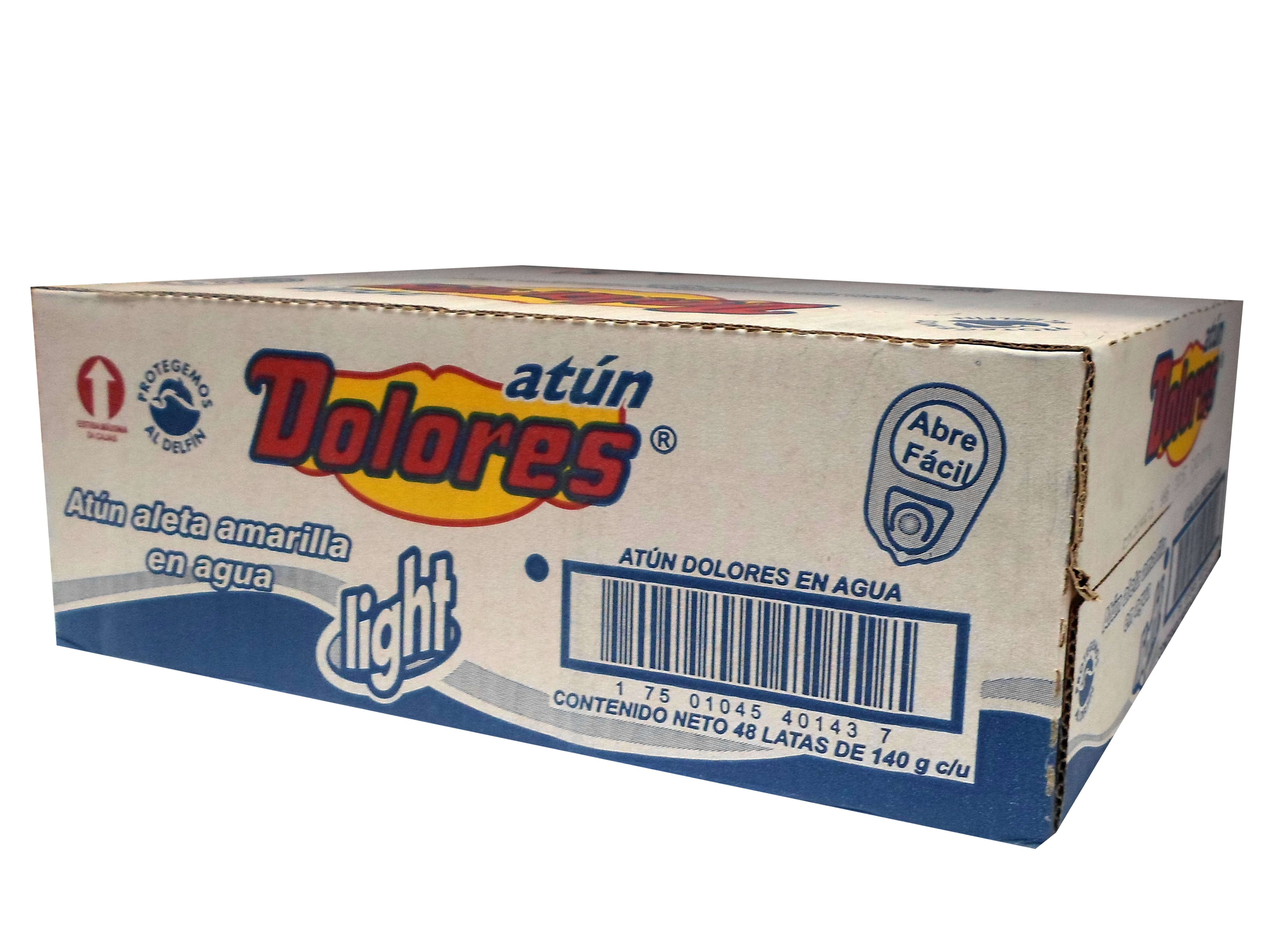 ATUN EN AGUA DOLORES 48/140 GR.