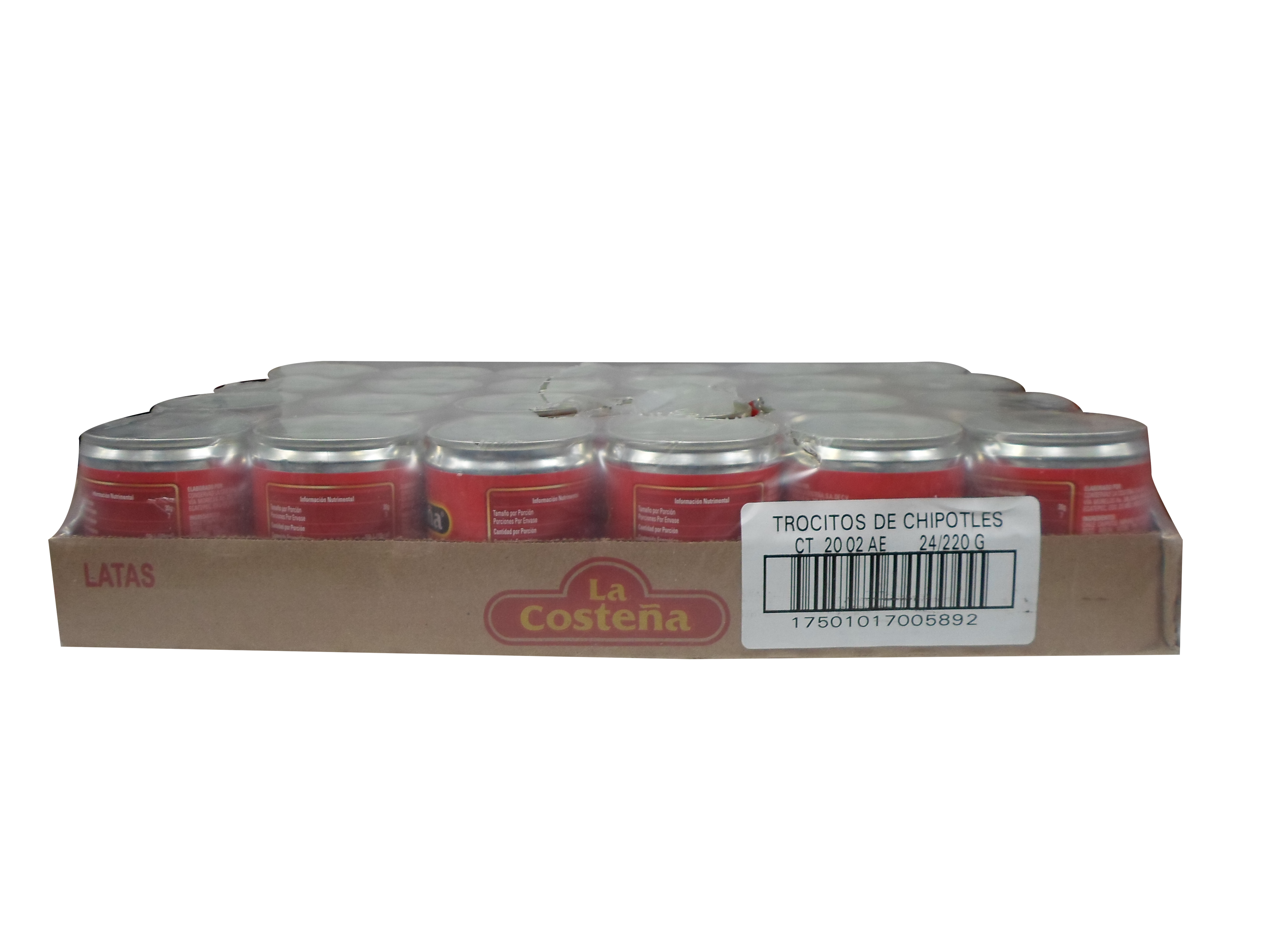 CHILE CHIPOTLE PICADOS LA COSTEÑA 24/220 GR