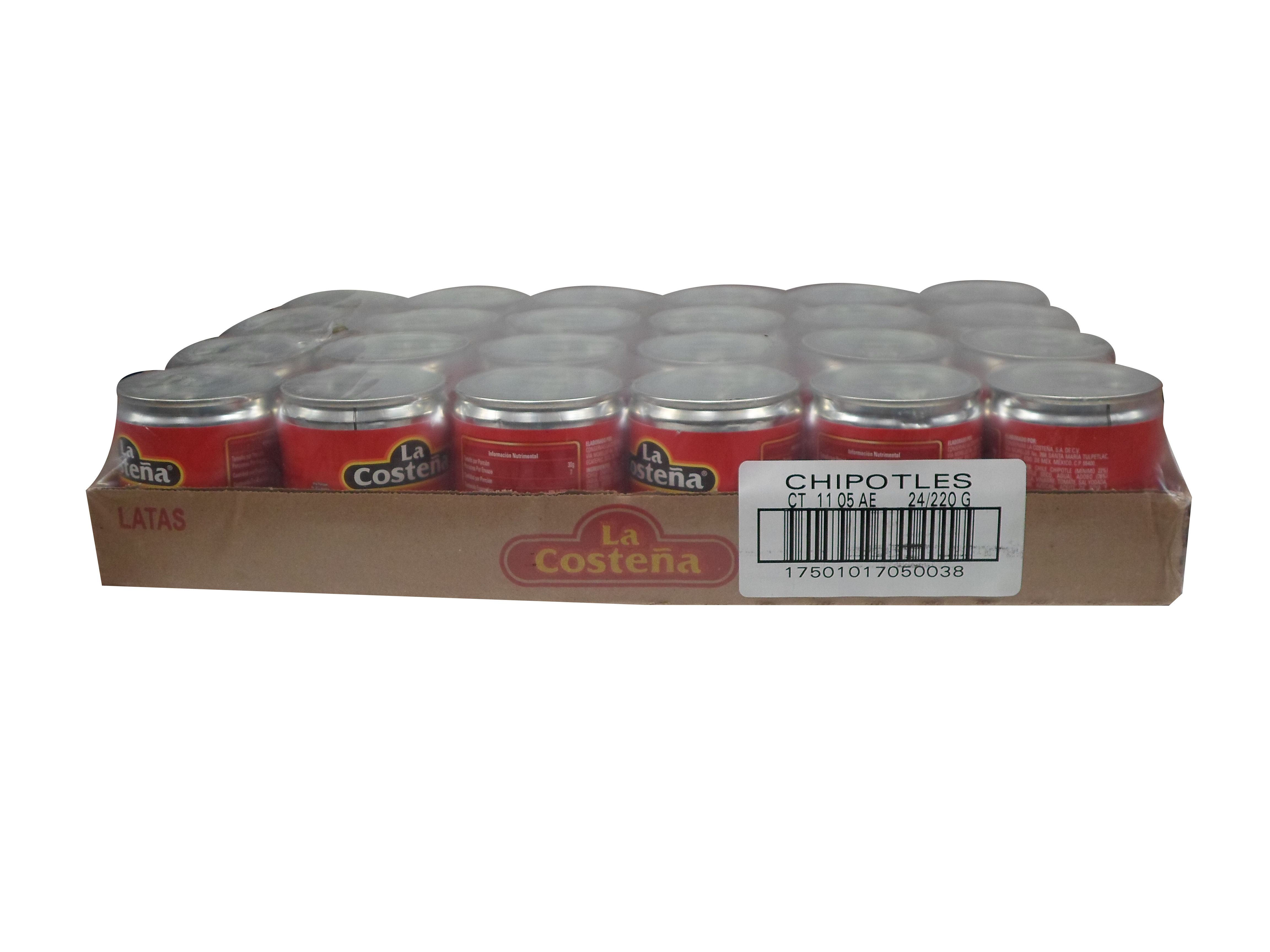 CHILE CHIPOTLE LA COSTEÑA 24/220 GR