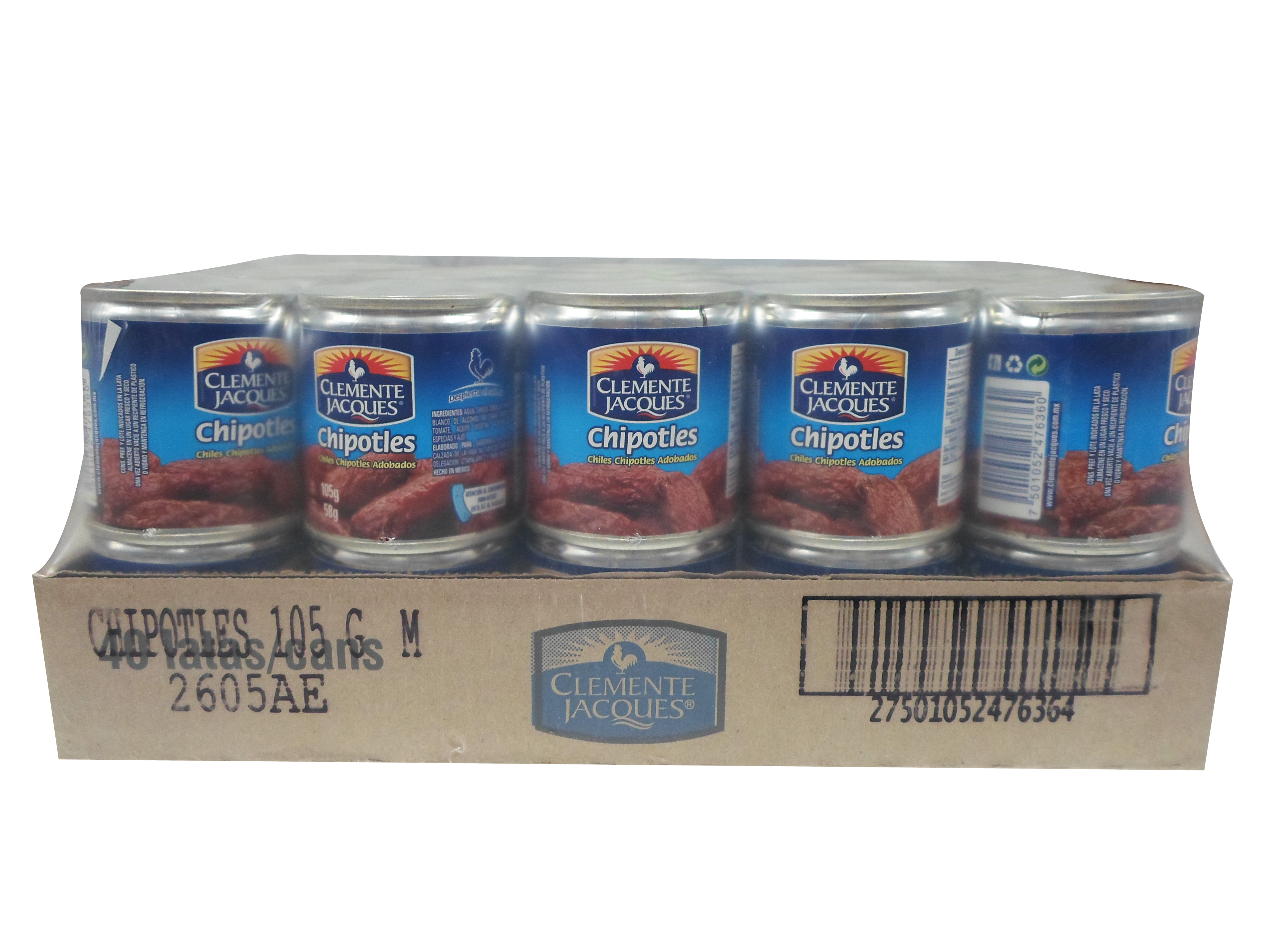 CHILE CHIPOTLE CLEMENTE JACQUES 40/105 GR.