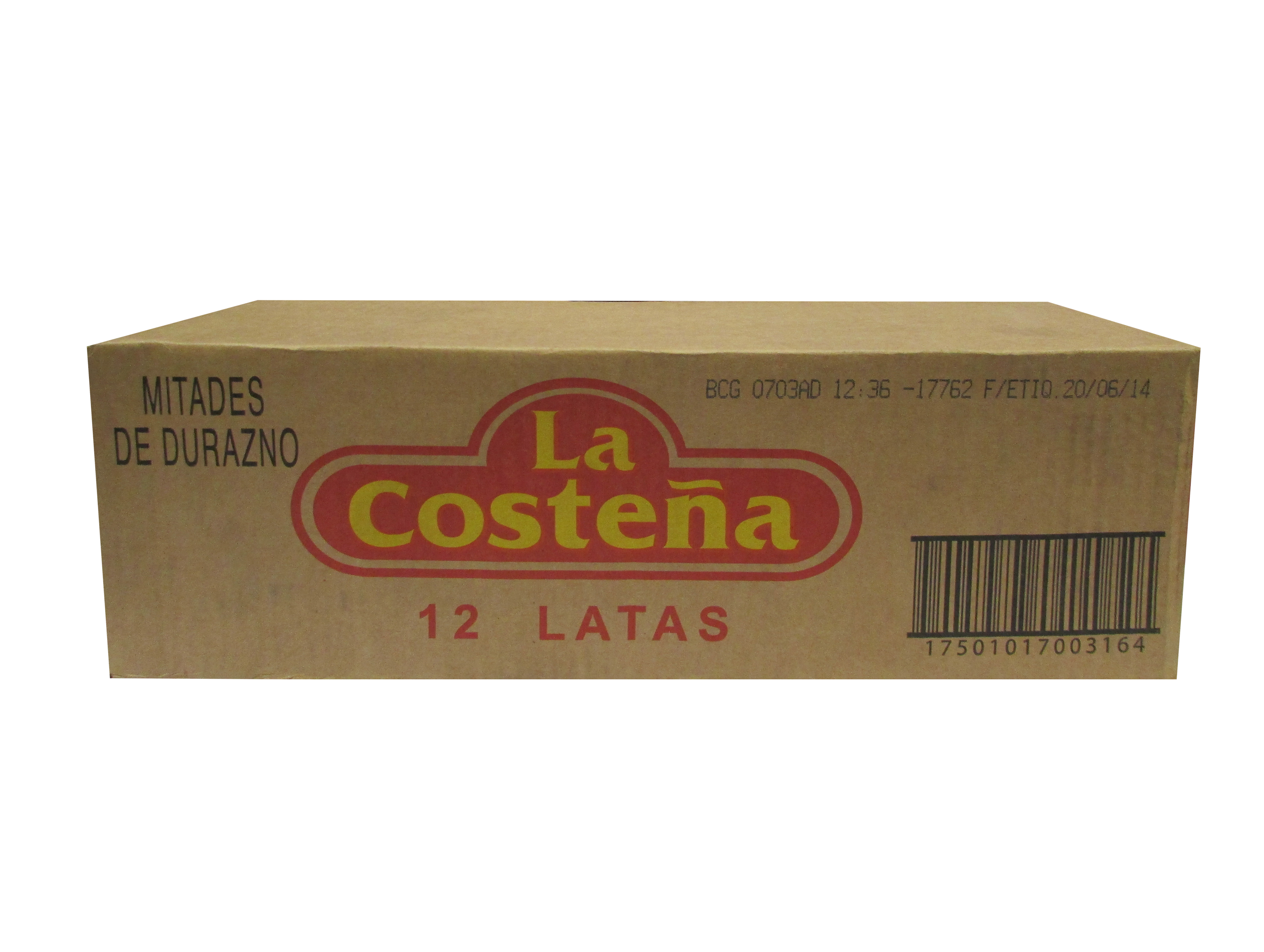 DURAZNO MITADES LA COSTEÑA 12/820 GR