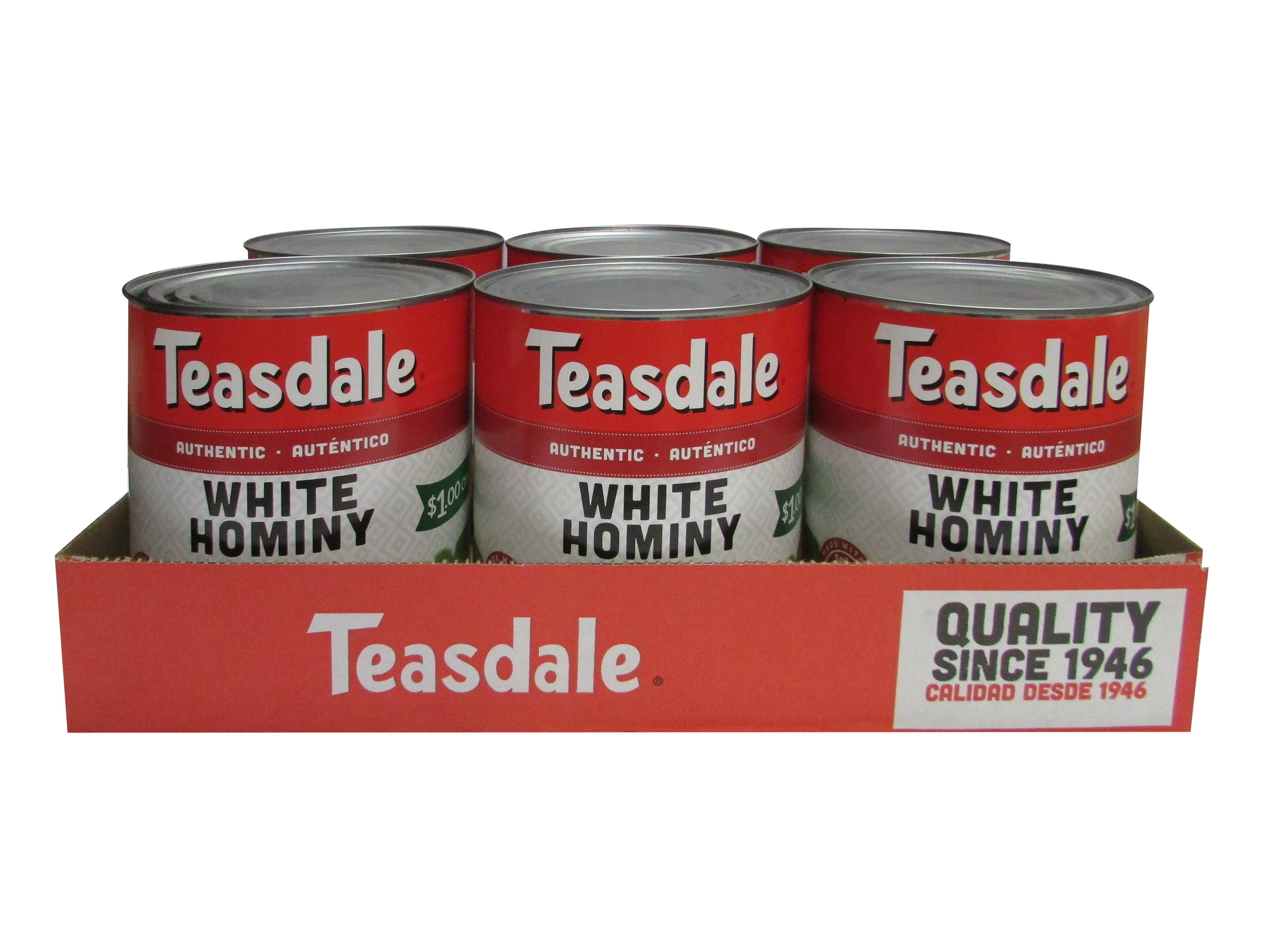 MAIZ BLANCO TEASDALE 6/3.060 KG.