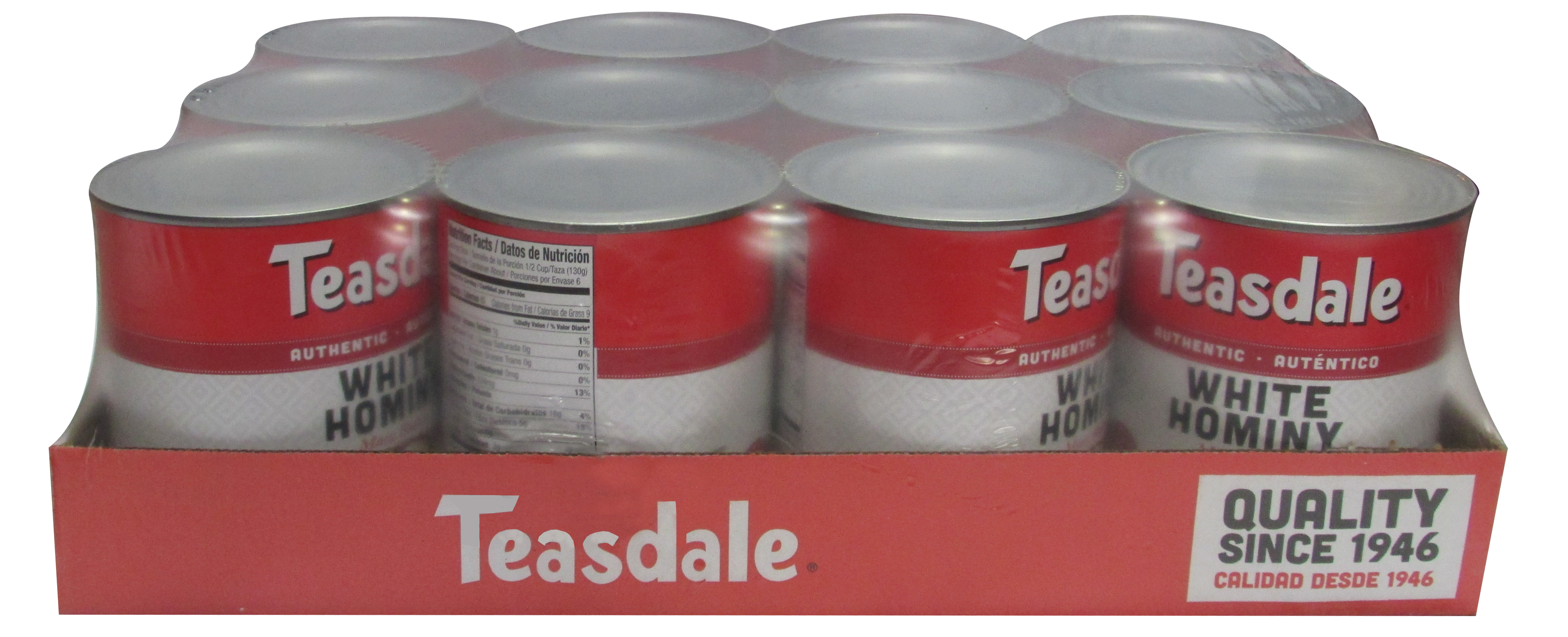 MAIZ BLANCO TEASDALE 12/30 OZ