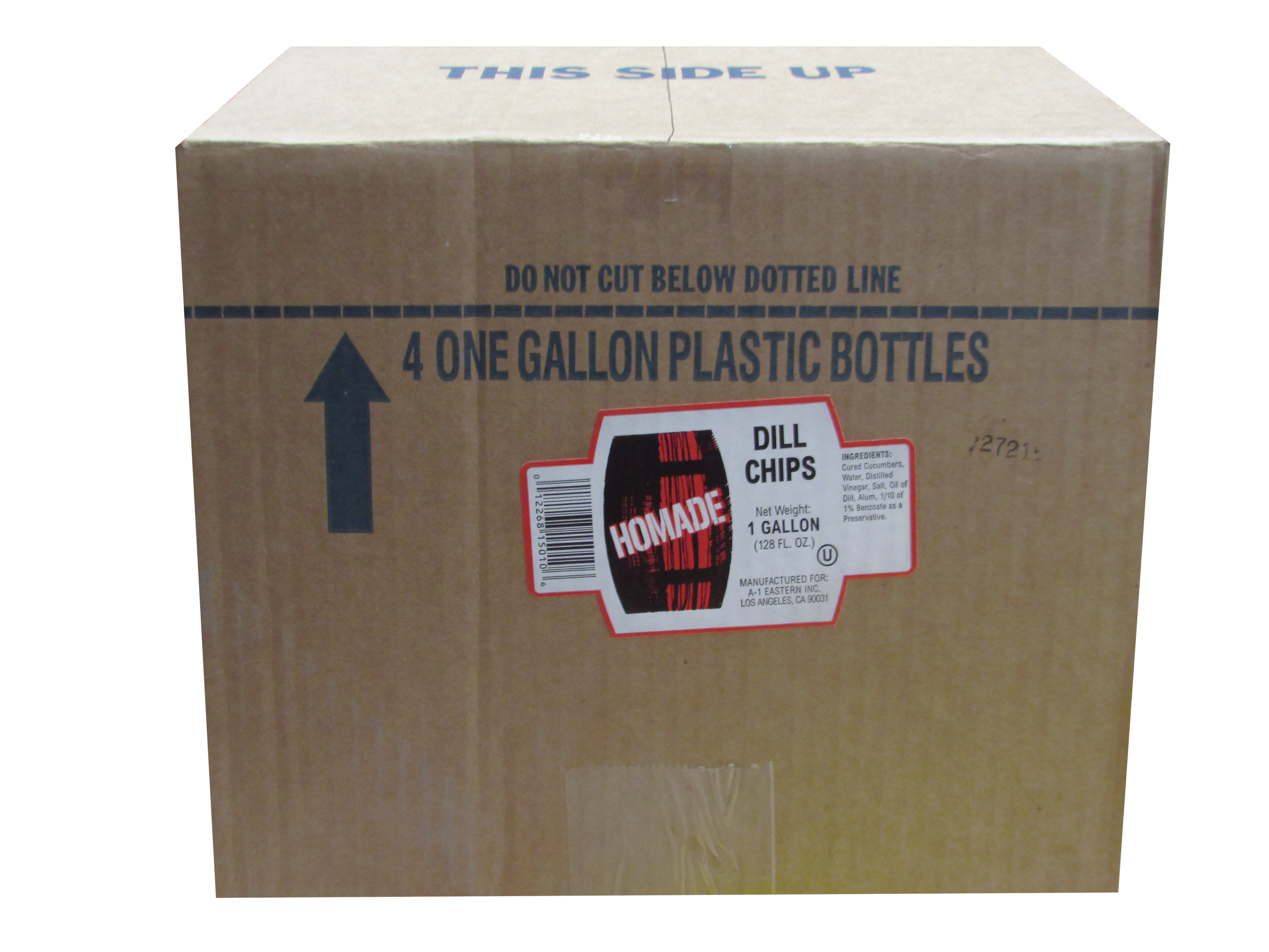 PEPINILLO REBANADO HOMADE 4/1 GL.