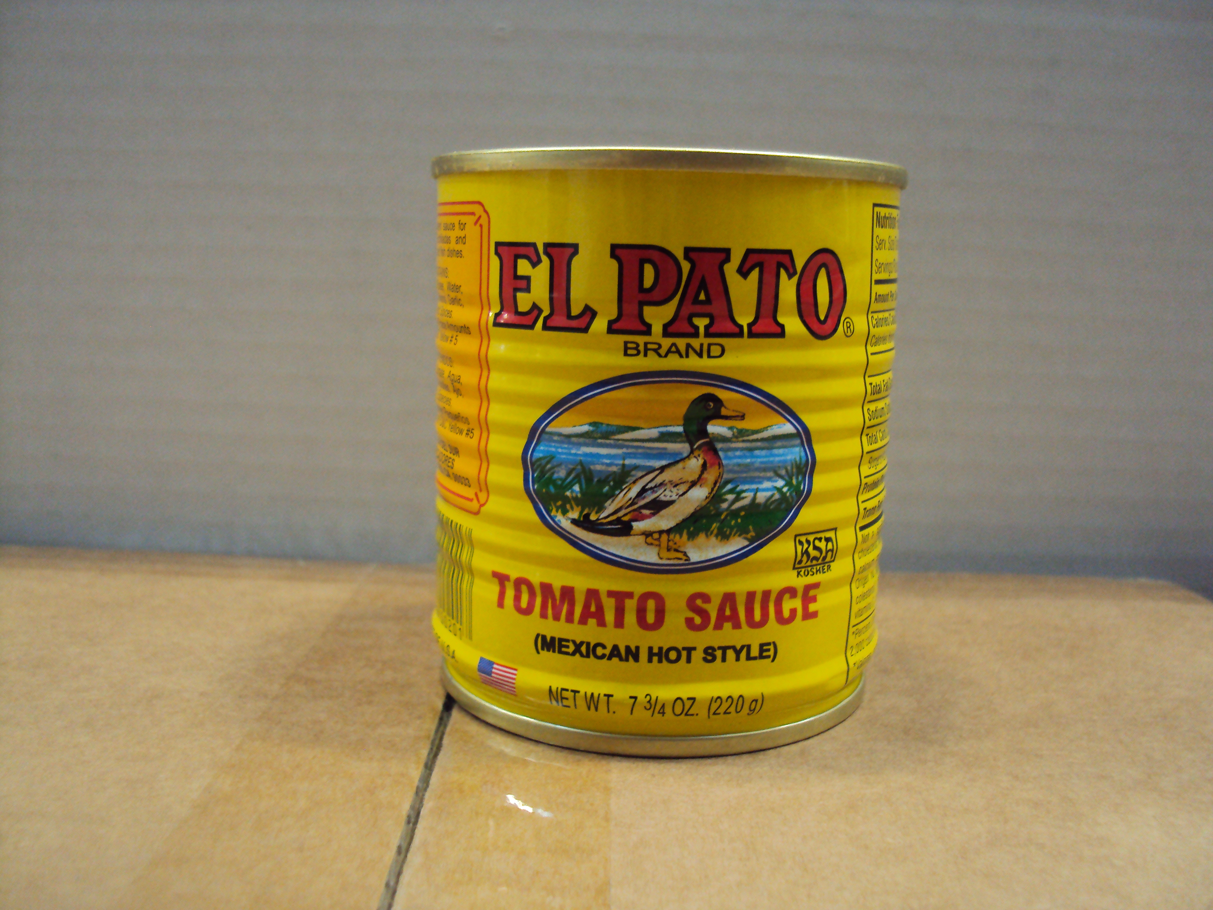 SALSA CHILE FRESCO EL PATO (USA) 24/7.75 OZ