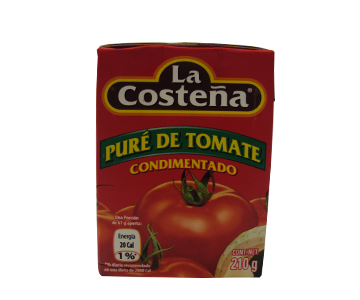 PURE TOMATE CONDIMENTADO LA COSTEÑA 24/210 GR.