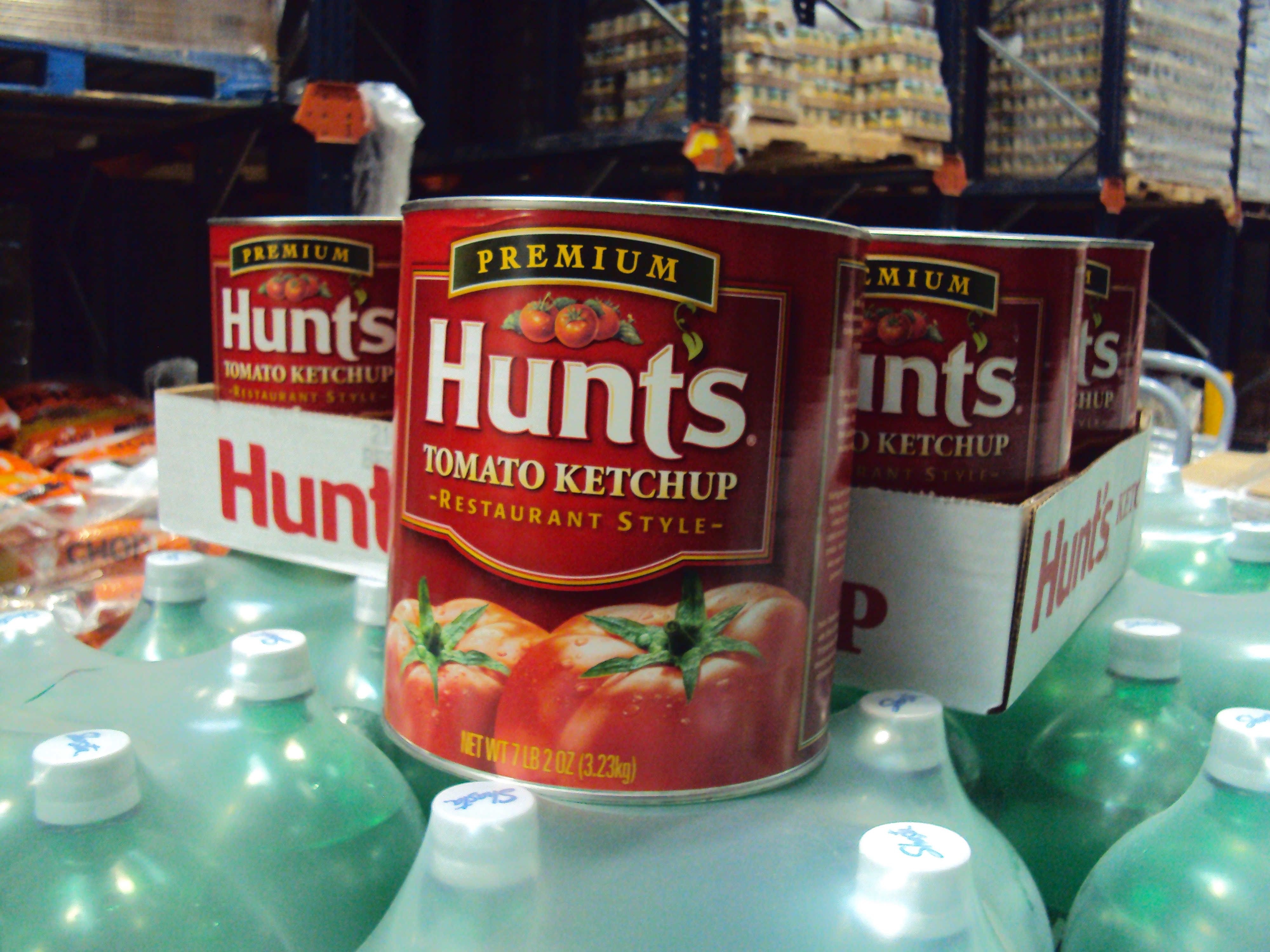 SALSA CATSUP HUNTS 6/3.23 KG.