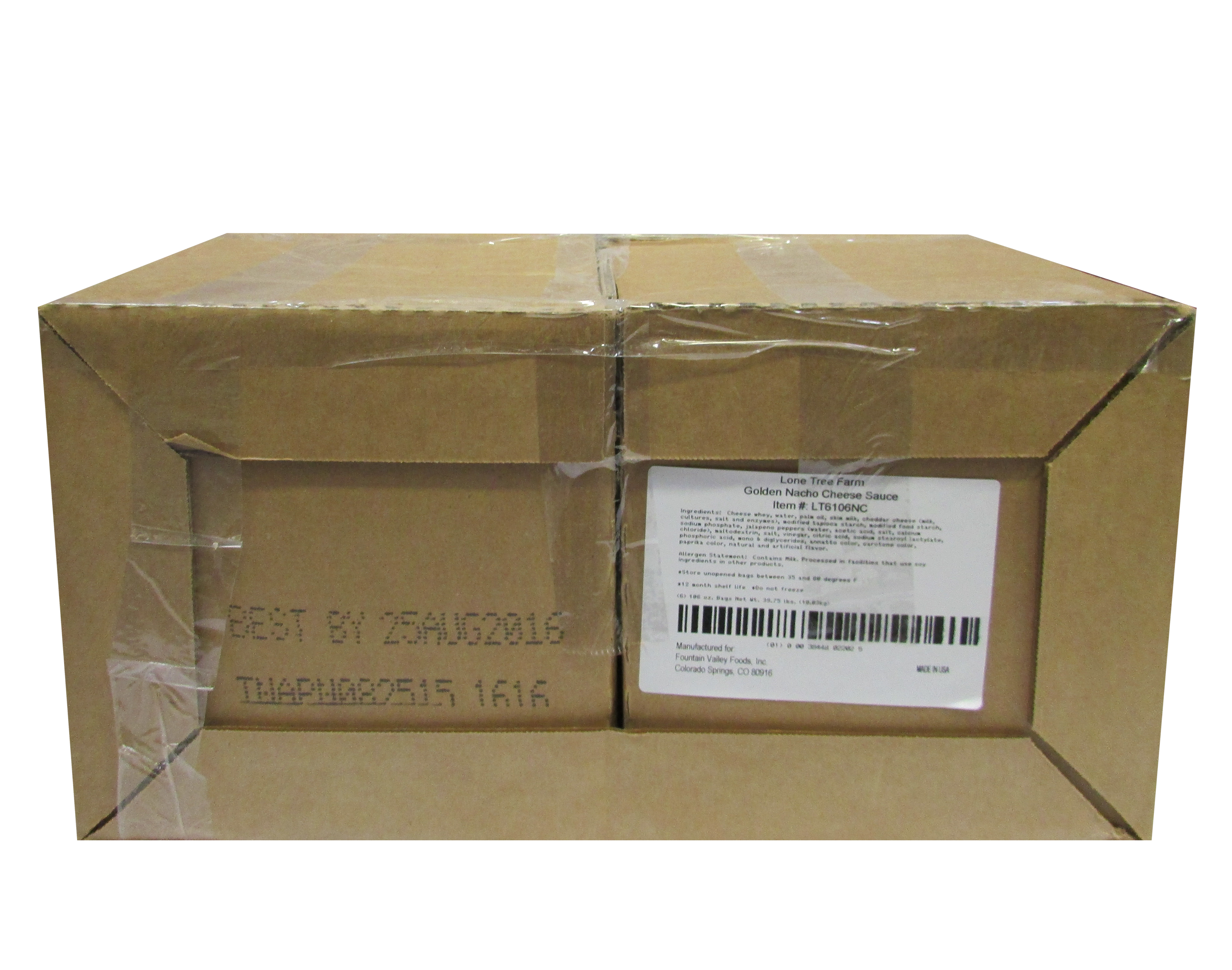 QUESO NACHOS GOLDEN LONE TREE FARMS BOLSA 6/3 KG