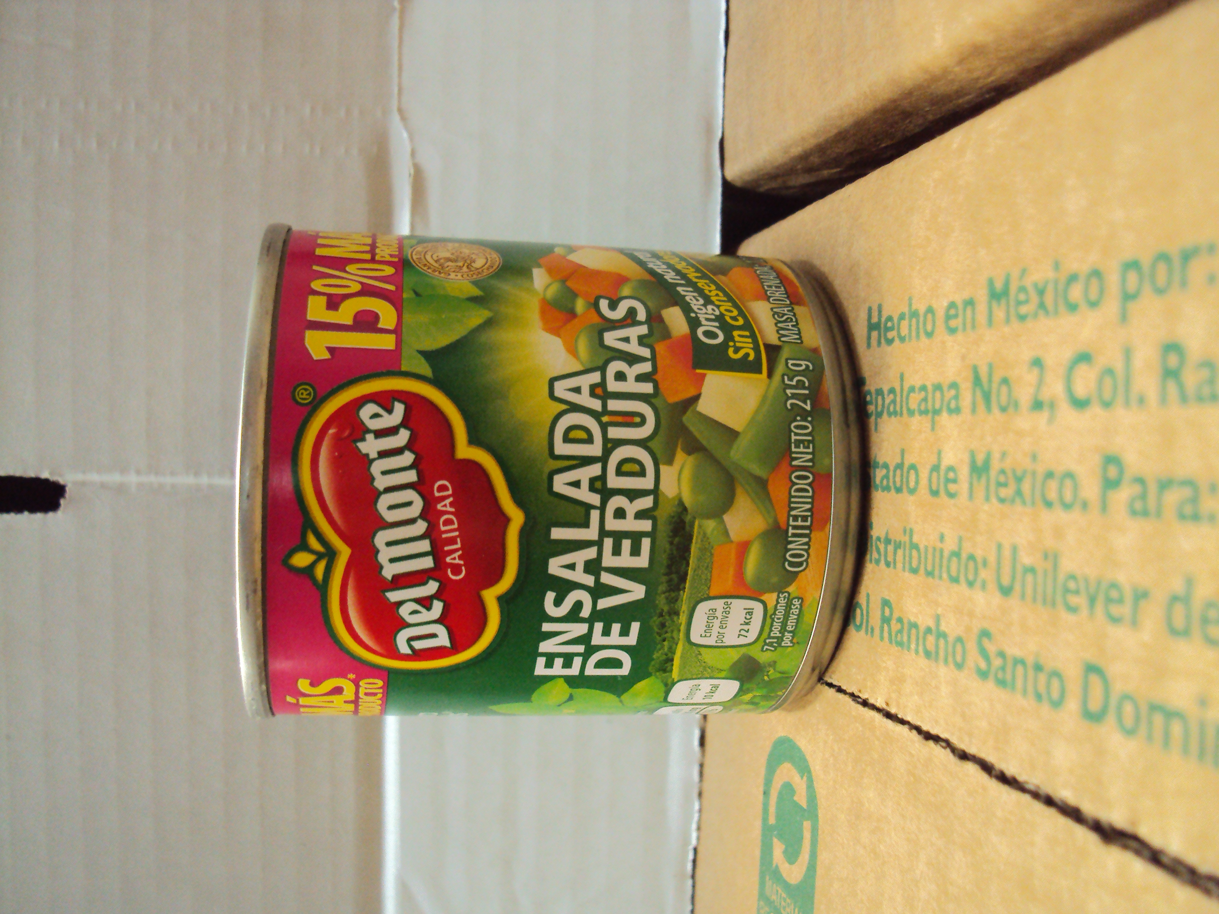 ENSALADA DE VERDURAS DEL MONTE 24/215 GR.