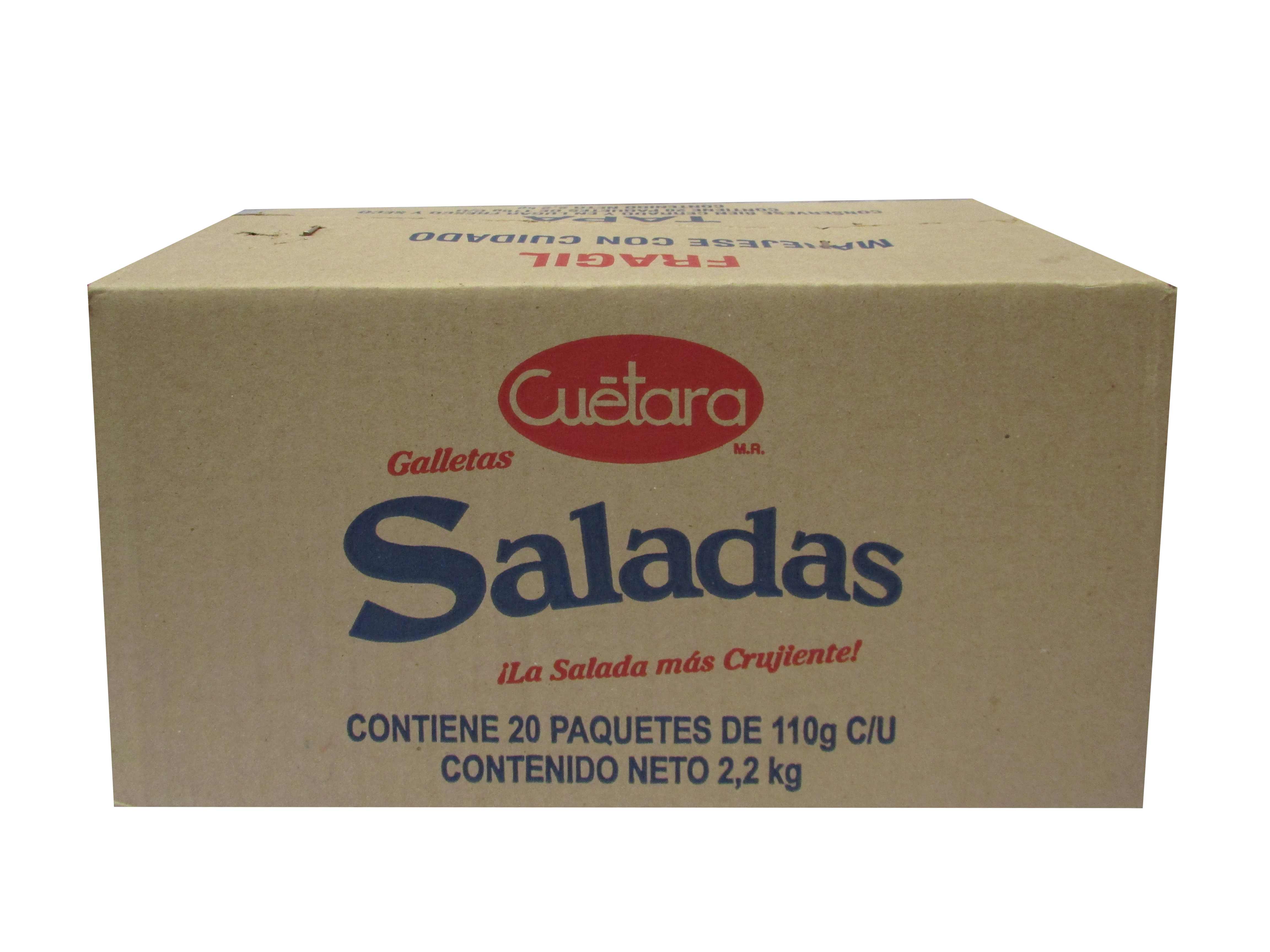 GALLETAS SALADAS CUETARA 20/110 GR
