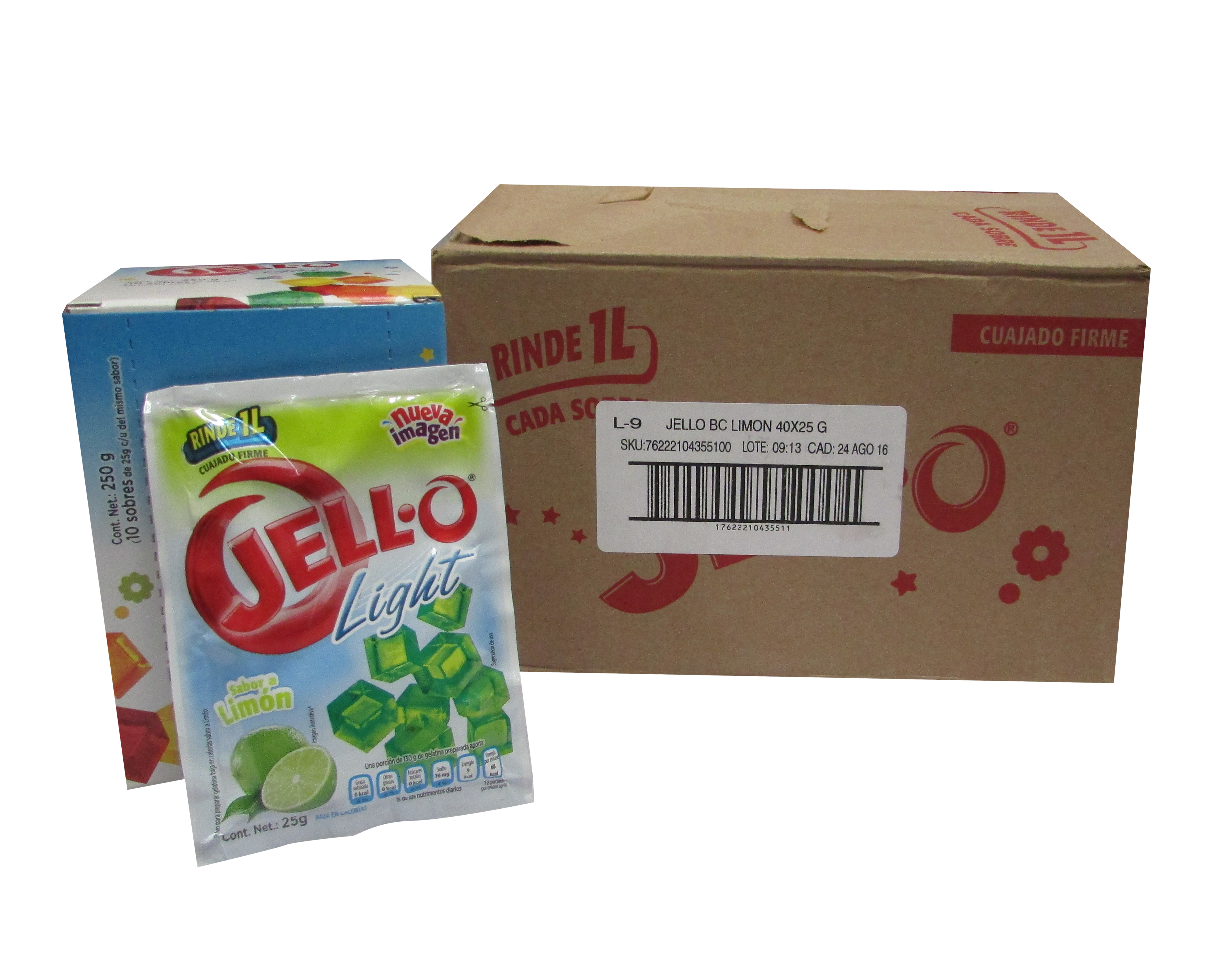 GELATINA JELLO LIMON 40/35 GR